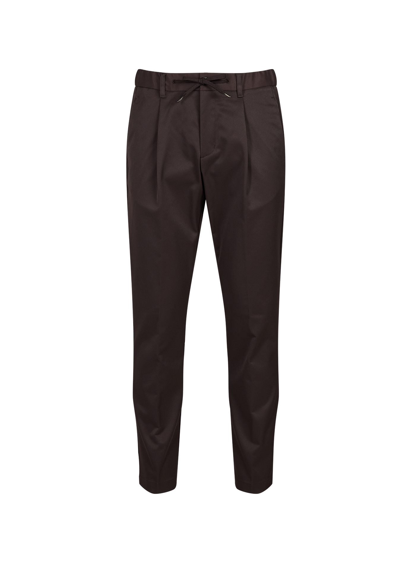 Straight trousers HERNO Brown