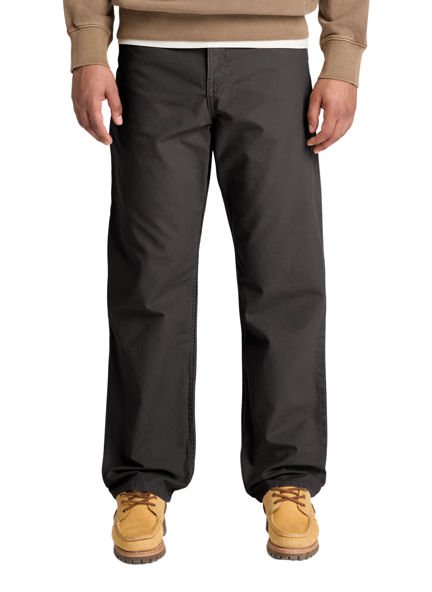 Straight cotton trousers  TIMBERLAND Black