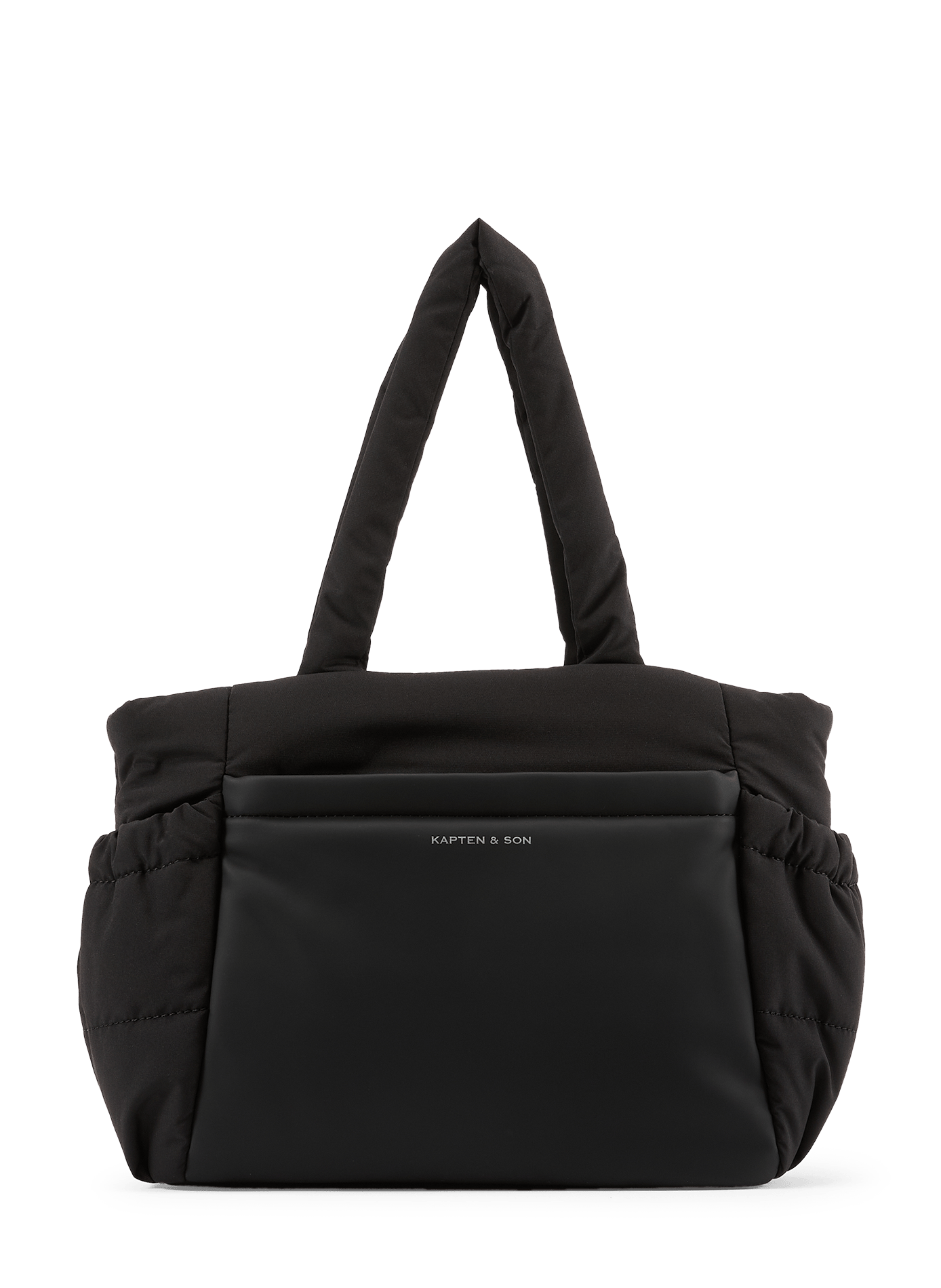 Sac Hellvi cloud small matelassé KAPTEN & SON Noir