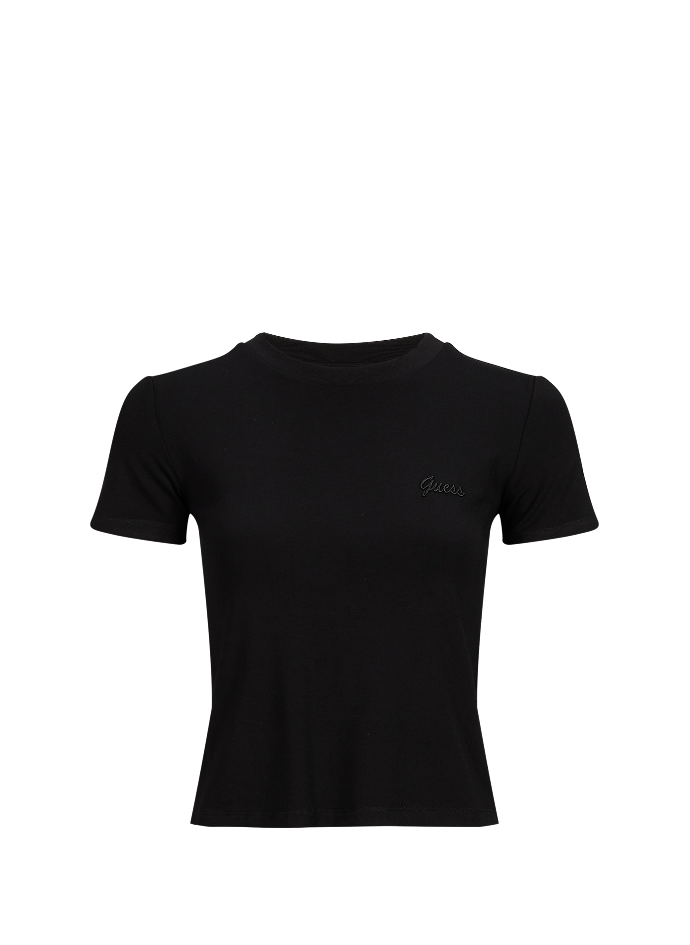 CHARA plain crew-neck T-shirt GUESS