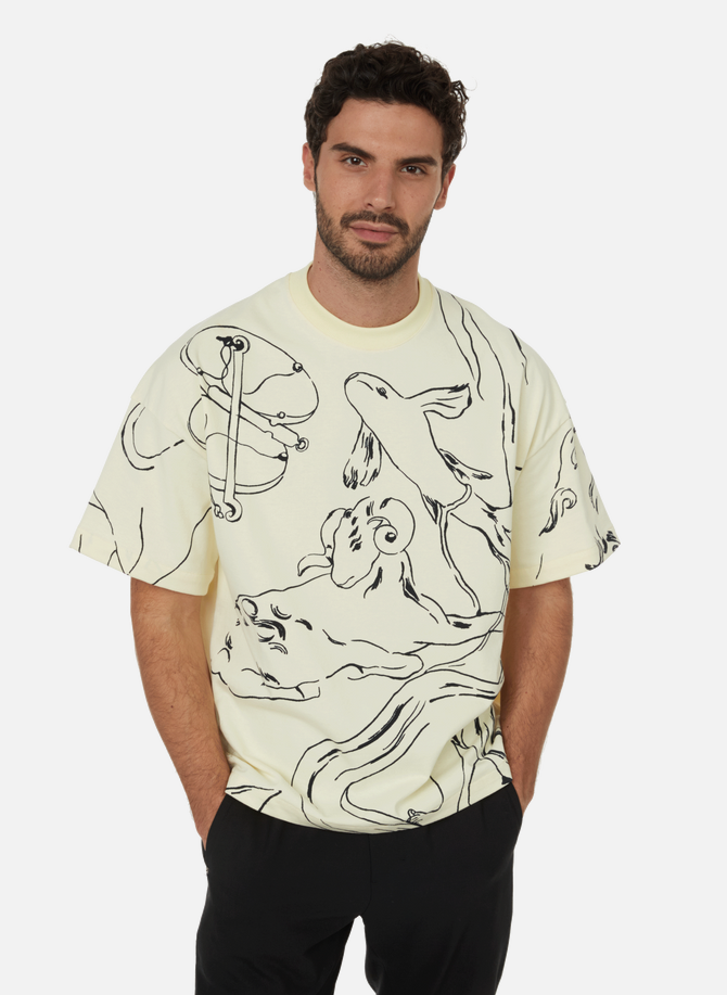 JIL SANDER patterned t-shirt
