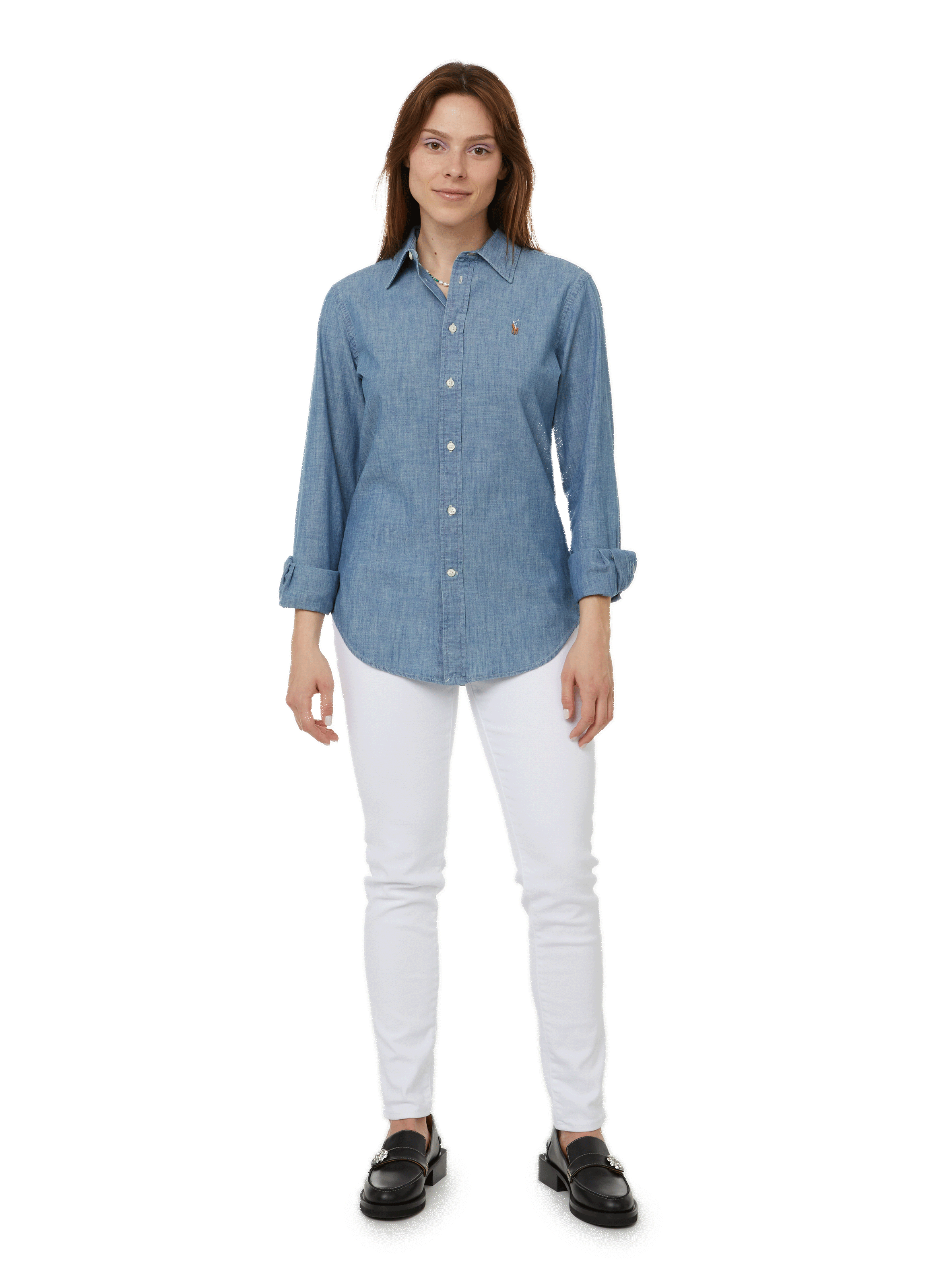 CHEMISE POLO RALPH LAUREN Bleu