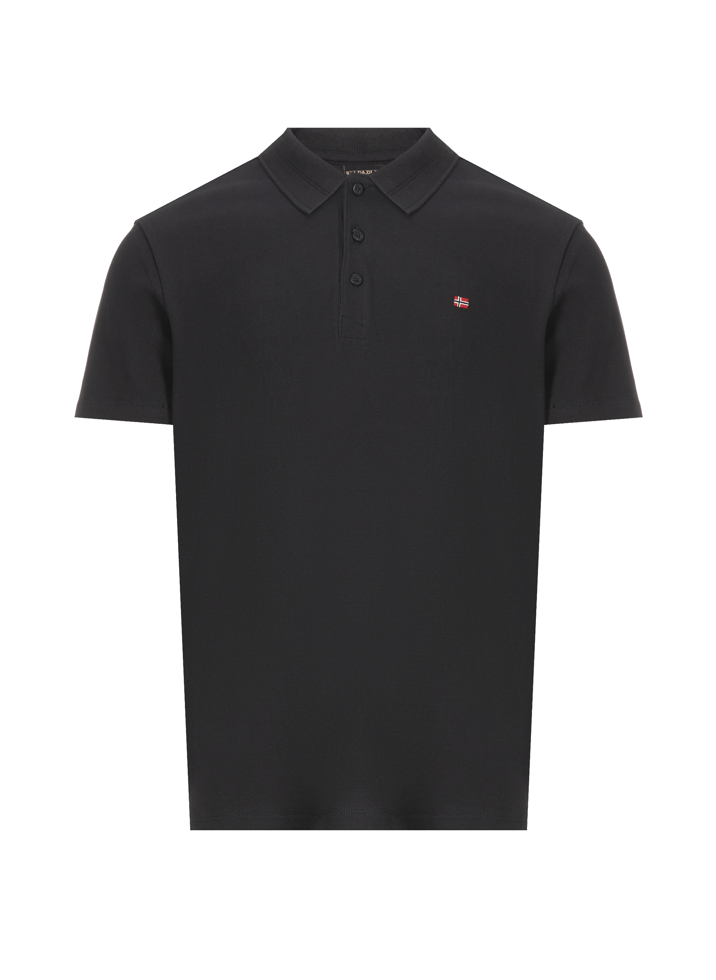Polo droit en coton