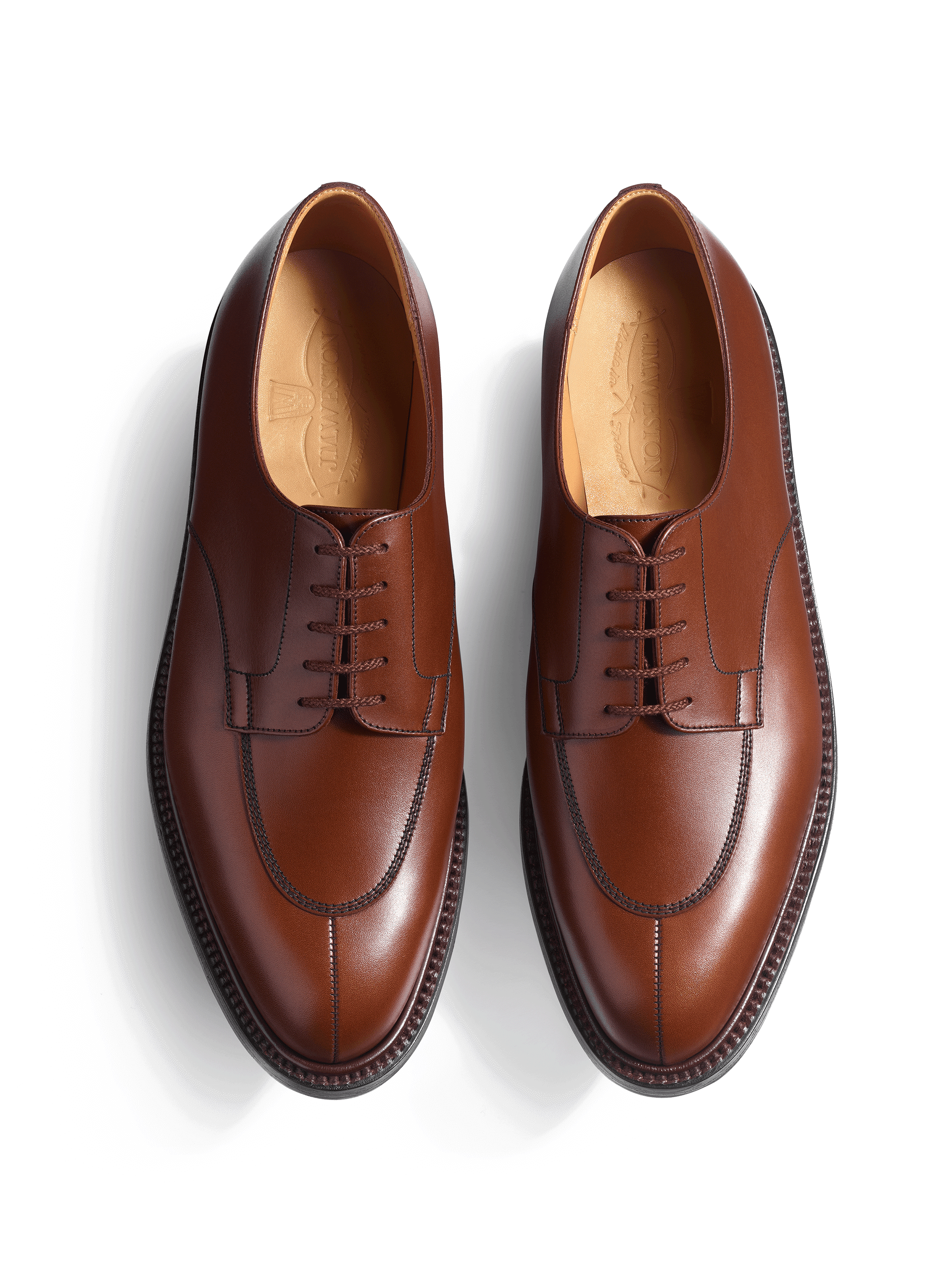 Half-Hunt leather derby shoes  J.M. WESTON No color