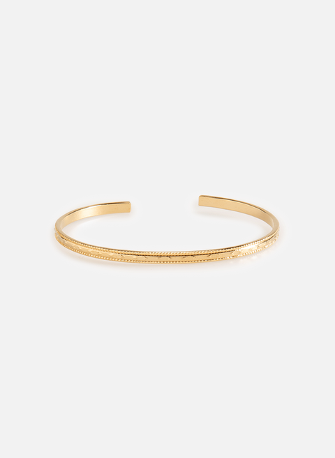 Gold rigid bracelet AU PRINTEMPS PARIS 