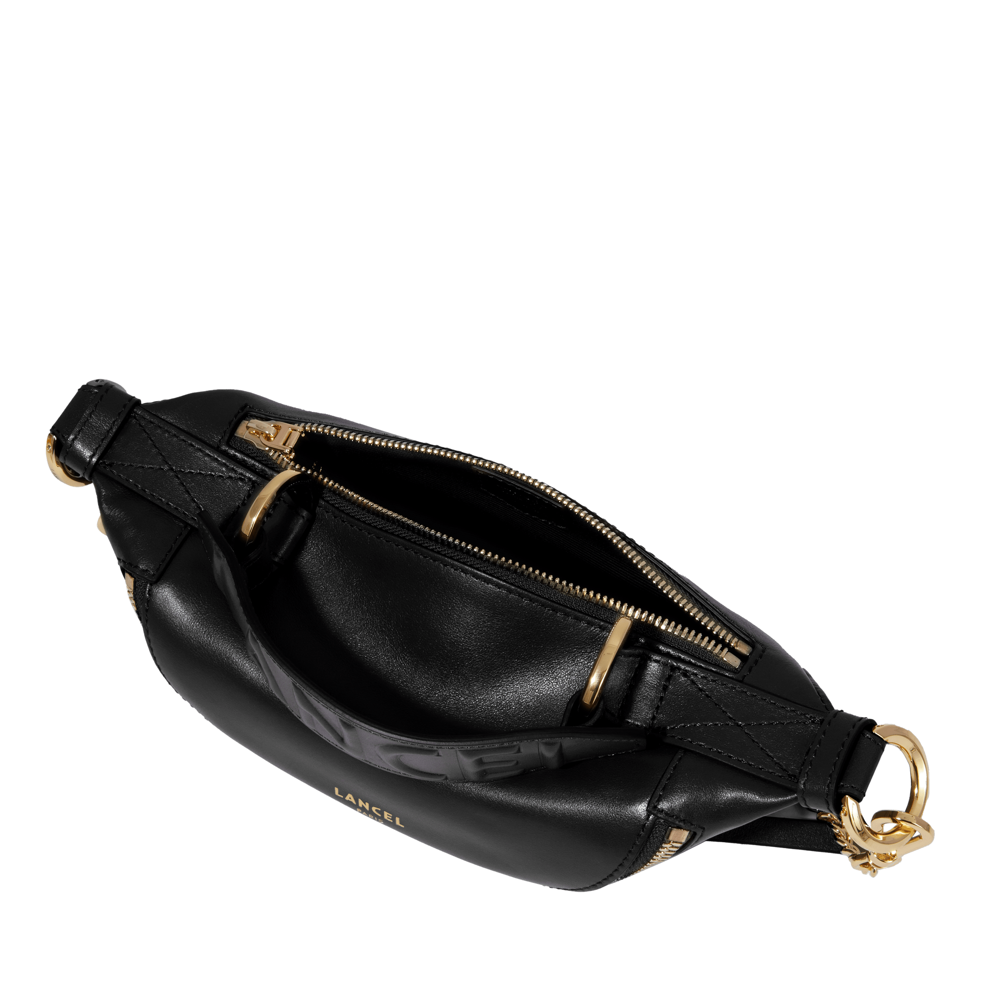 Mini sac porté croisé - origami de lancel LANCEL Noir