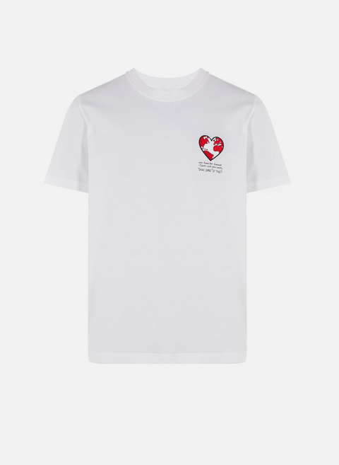 T-shirt en coton WhiteJAGVI RIVE GAUCHE 