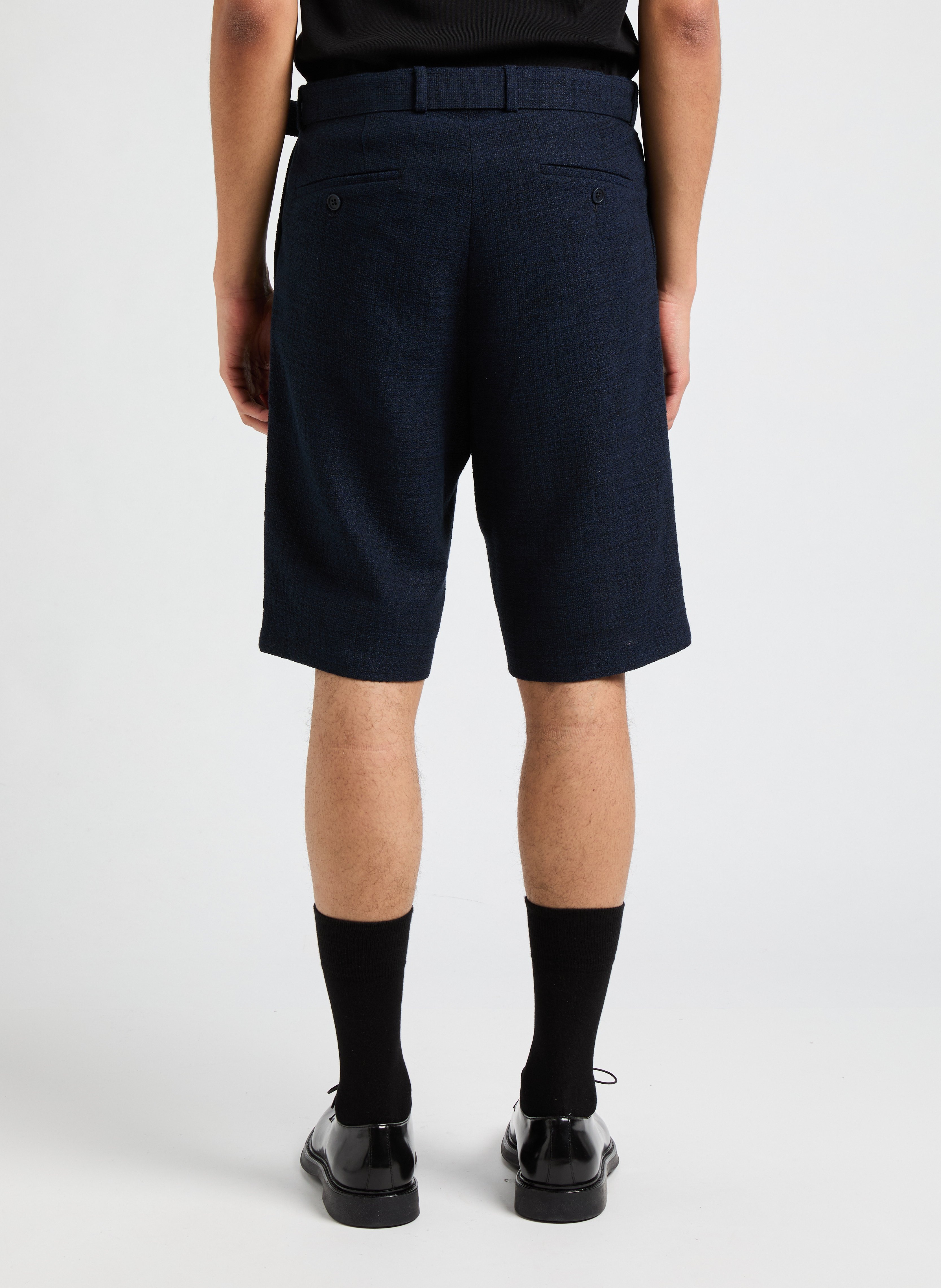 Pleated shorts  SAISON 1865 Blue