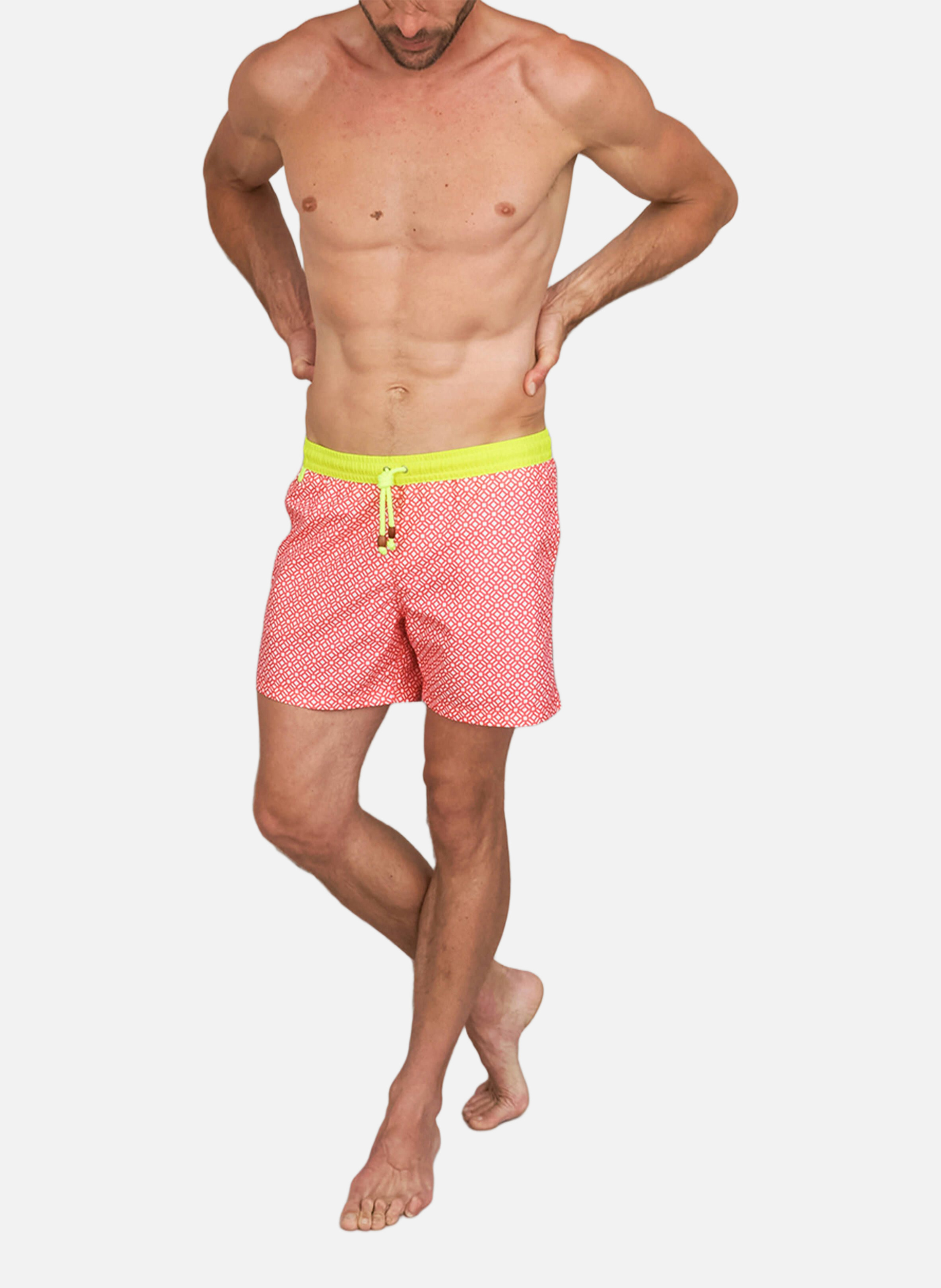 Short de bain   green bahia GILI'S Rose