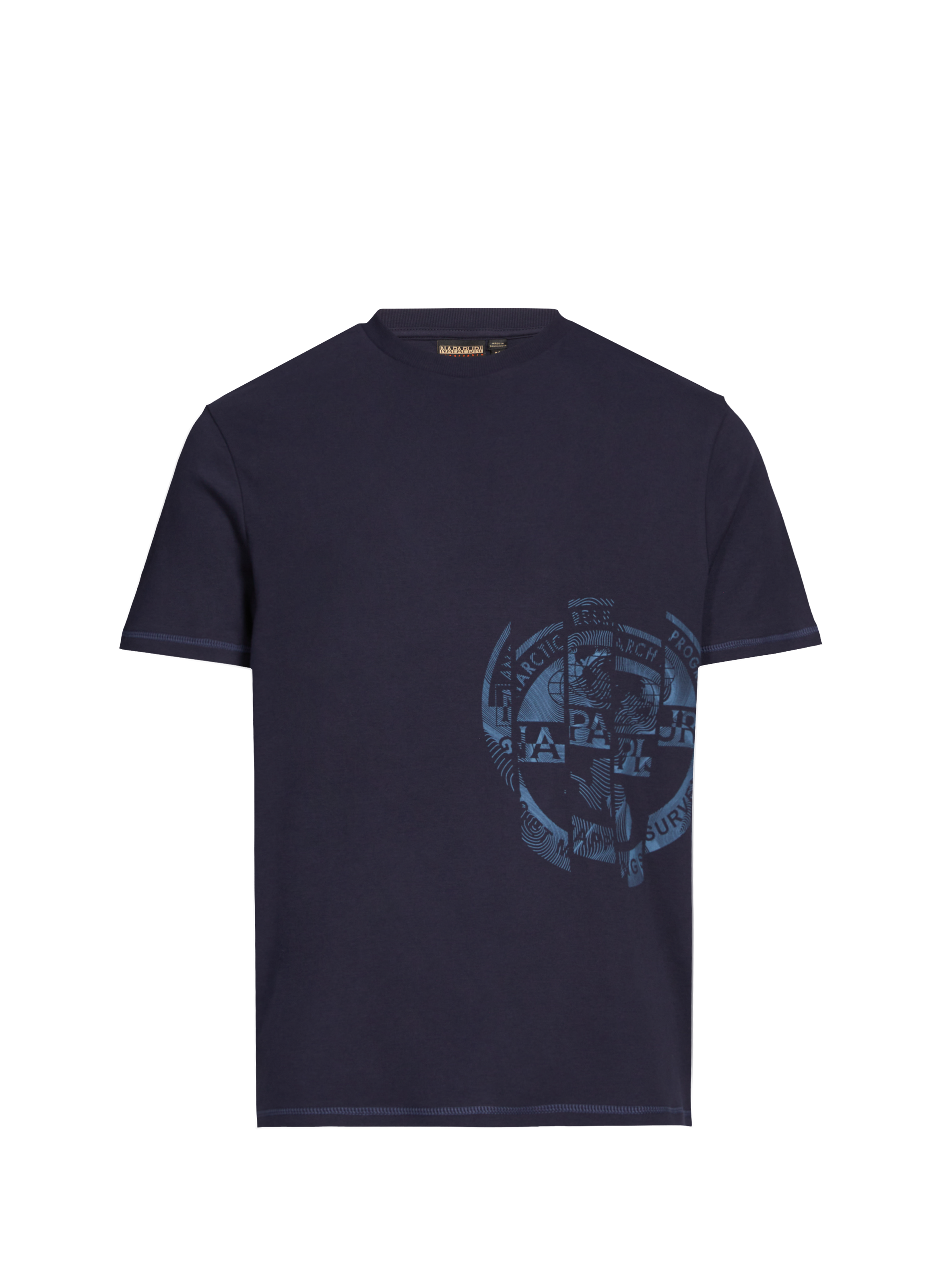 Classic Cotton T-Shirt NAPAPIJRI Blue
