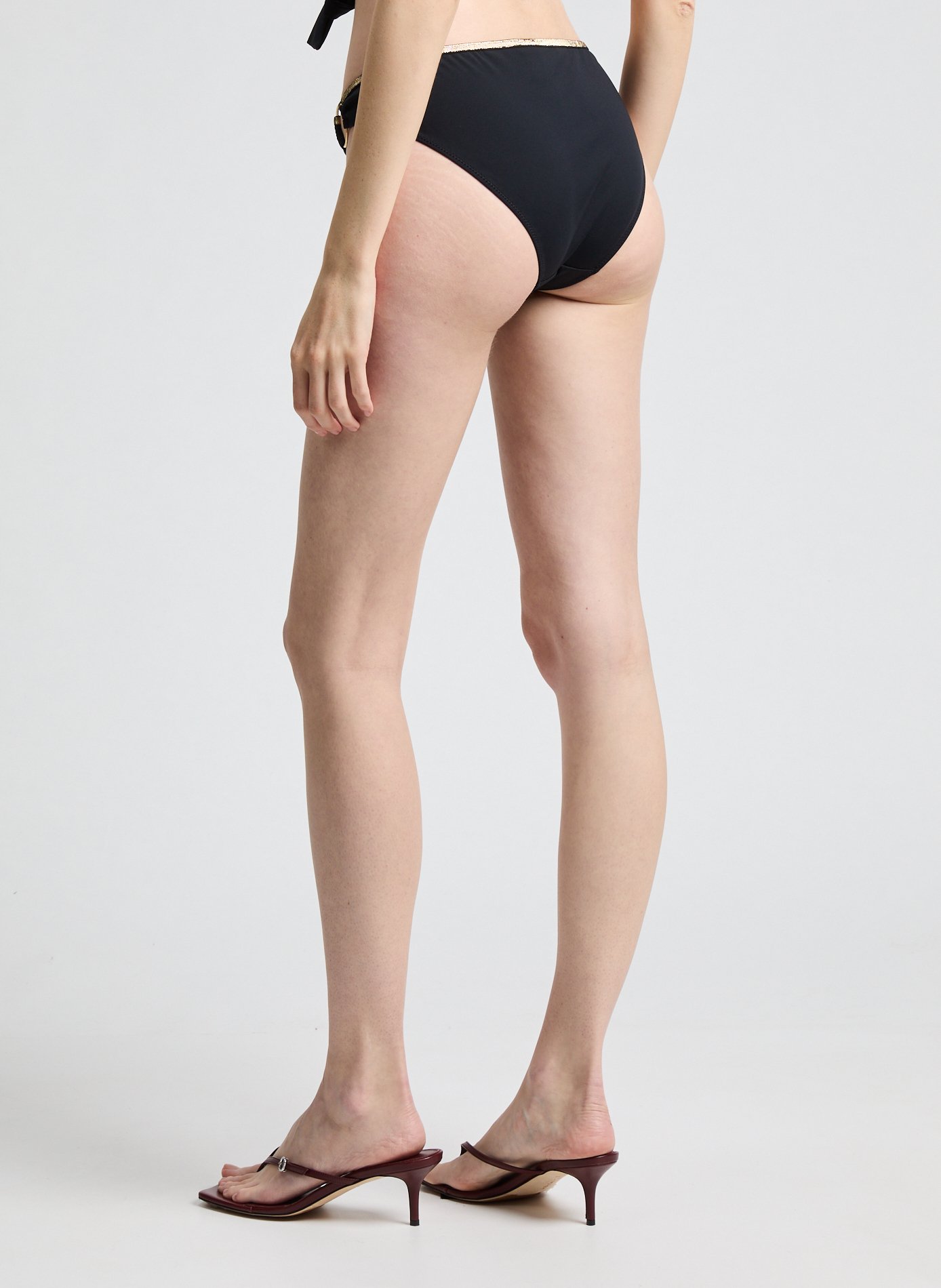 Bas de maillot de bain Jasmine  Noir