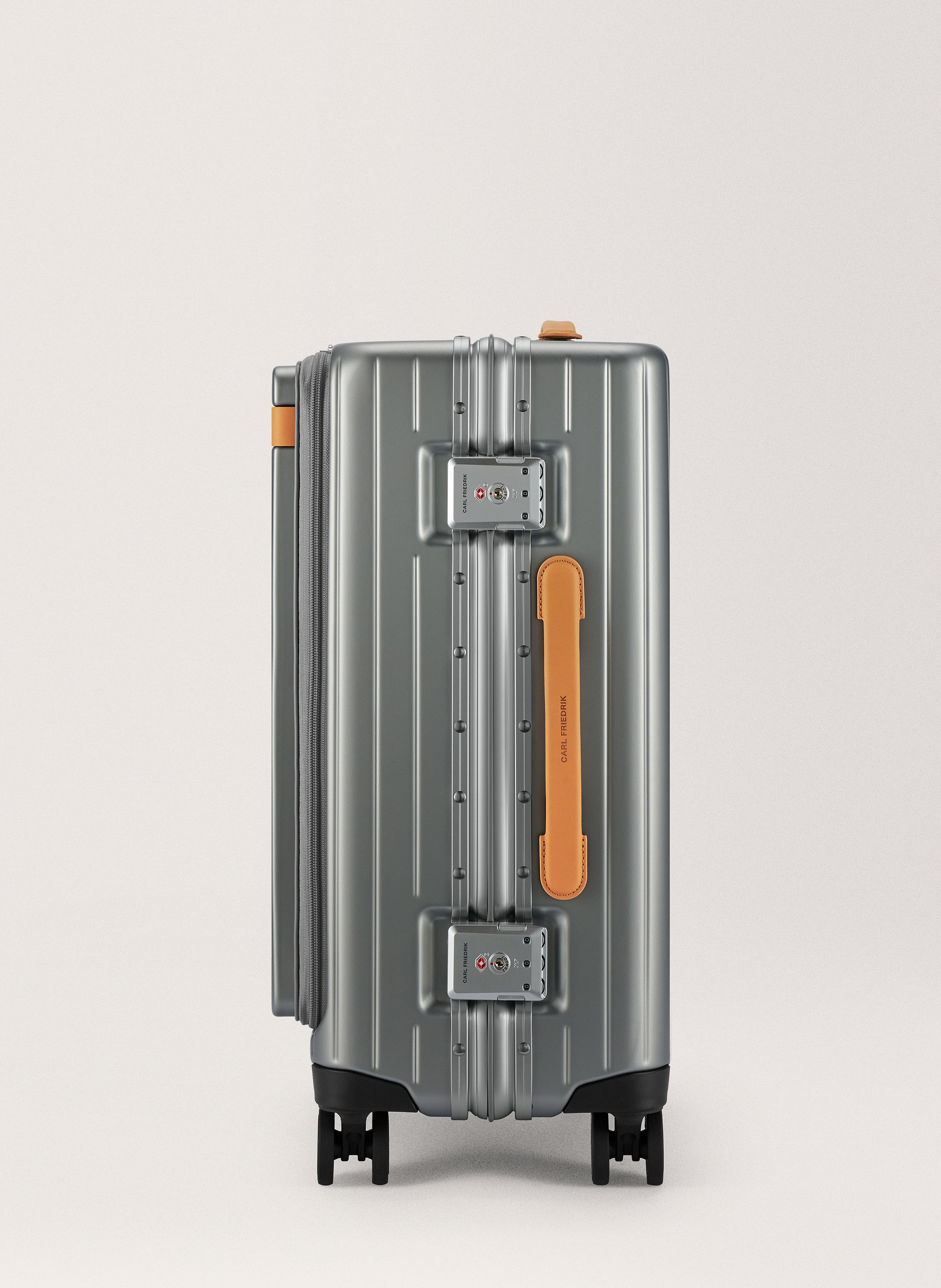 Valise 'the carry-on x' en polycarbonate CARL FRIEDRIK Argent