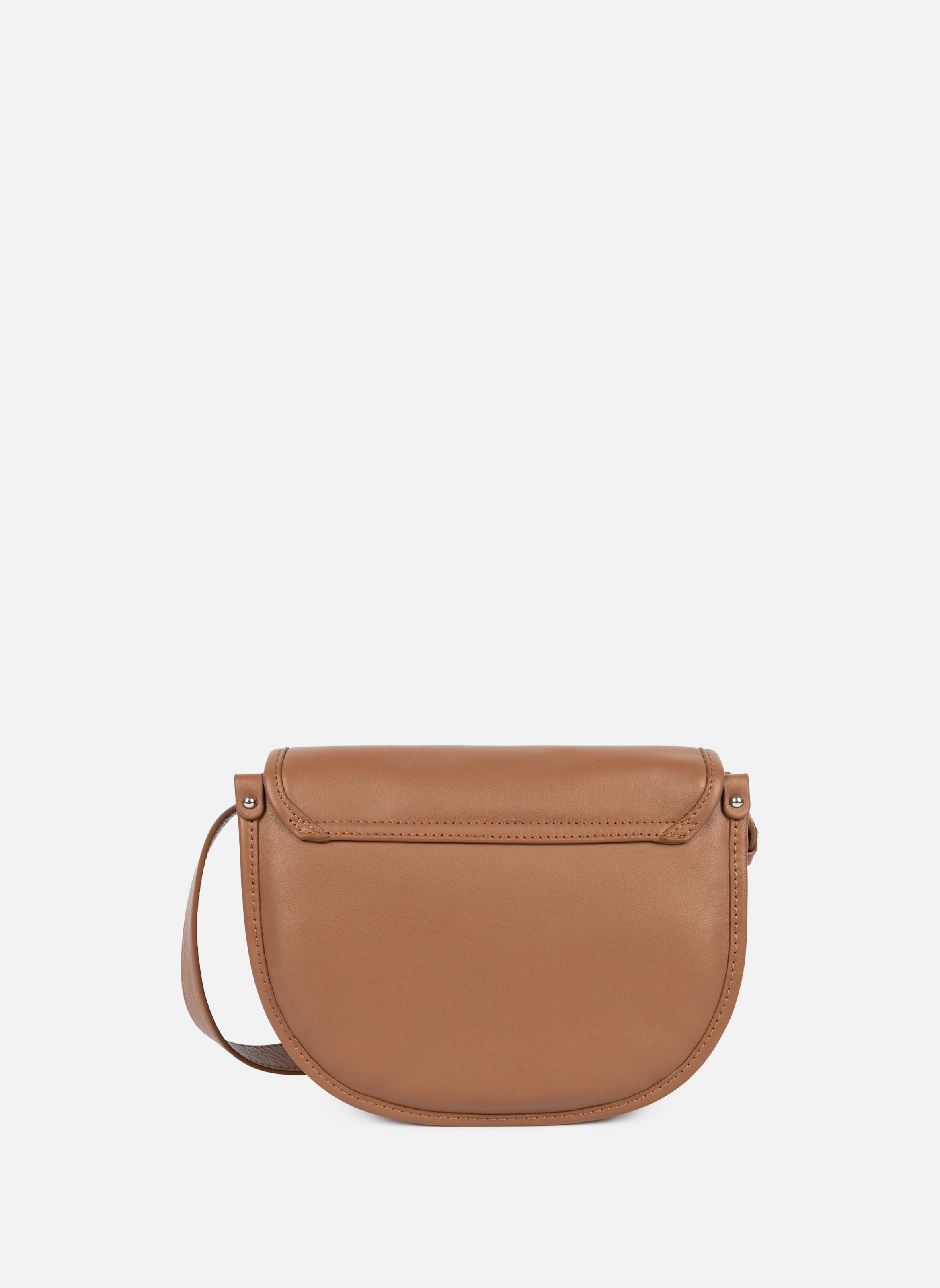 Petit sac besace - soft selma LANCASTER Marron