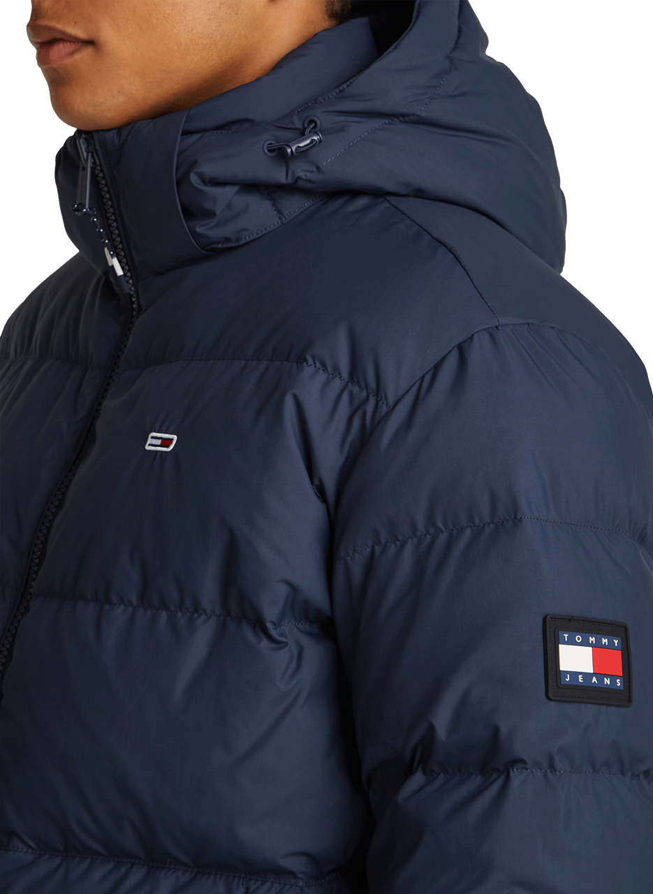 Hooded down jacket TOMMY HILFIGER Blue
