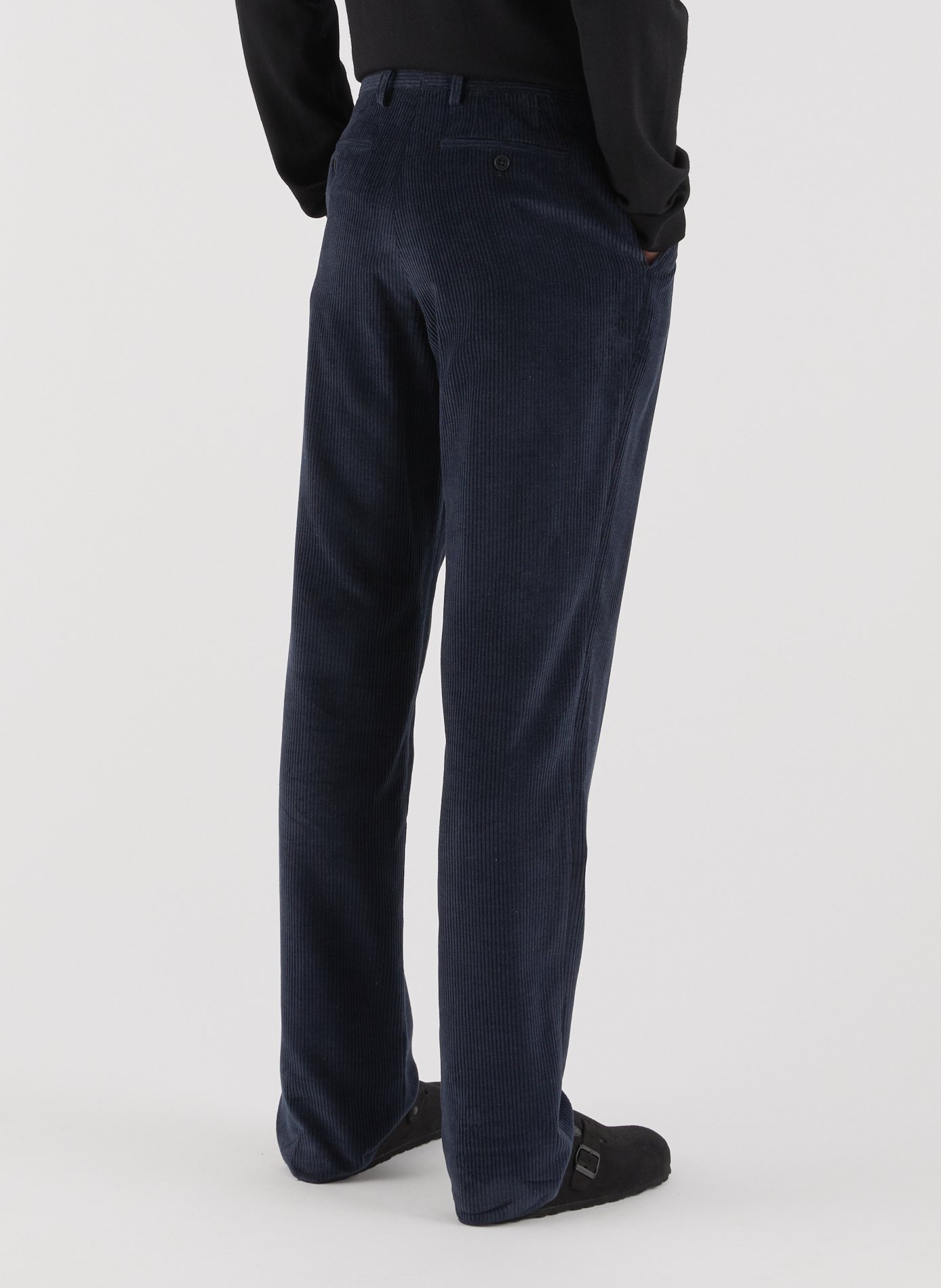 Panton large Glazy en Laine SAISON 1865 Bleu