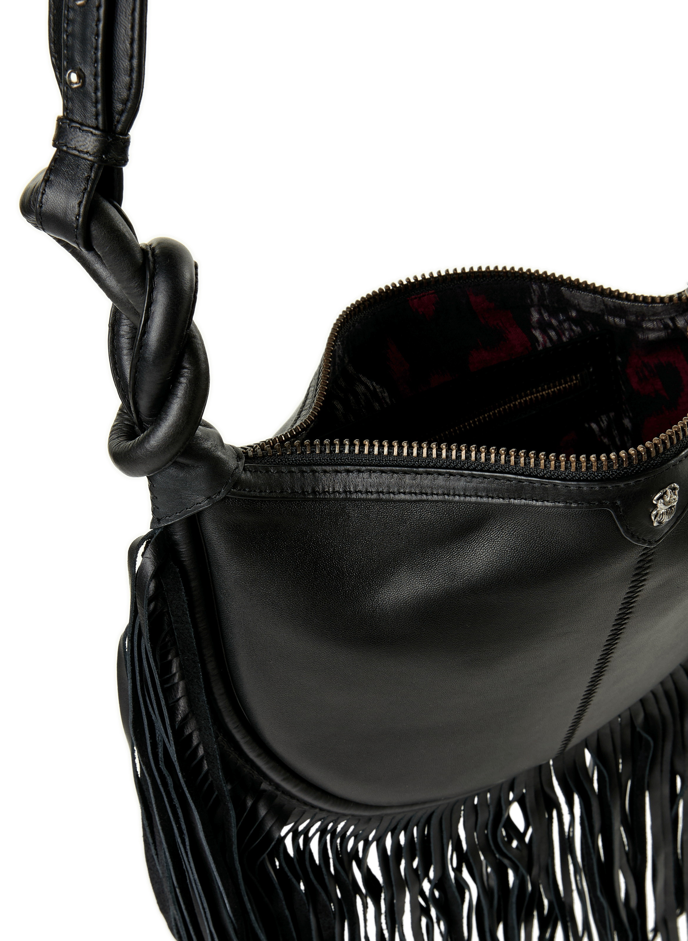 Sac à main Mini Chris en cuir CLARIS VIROT Noir