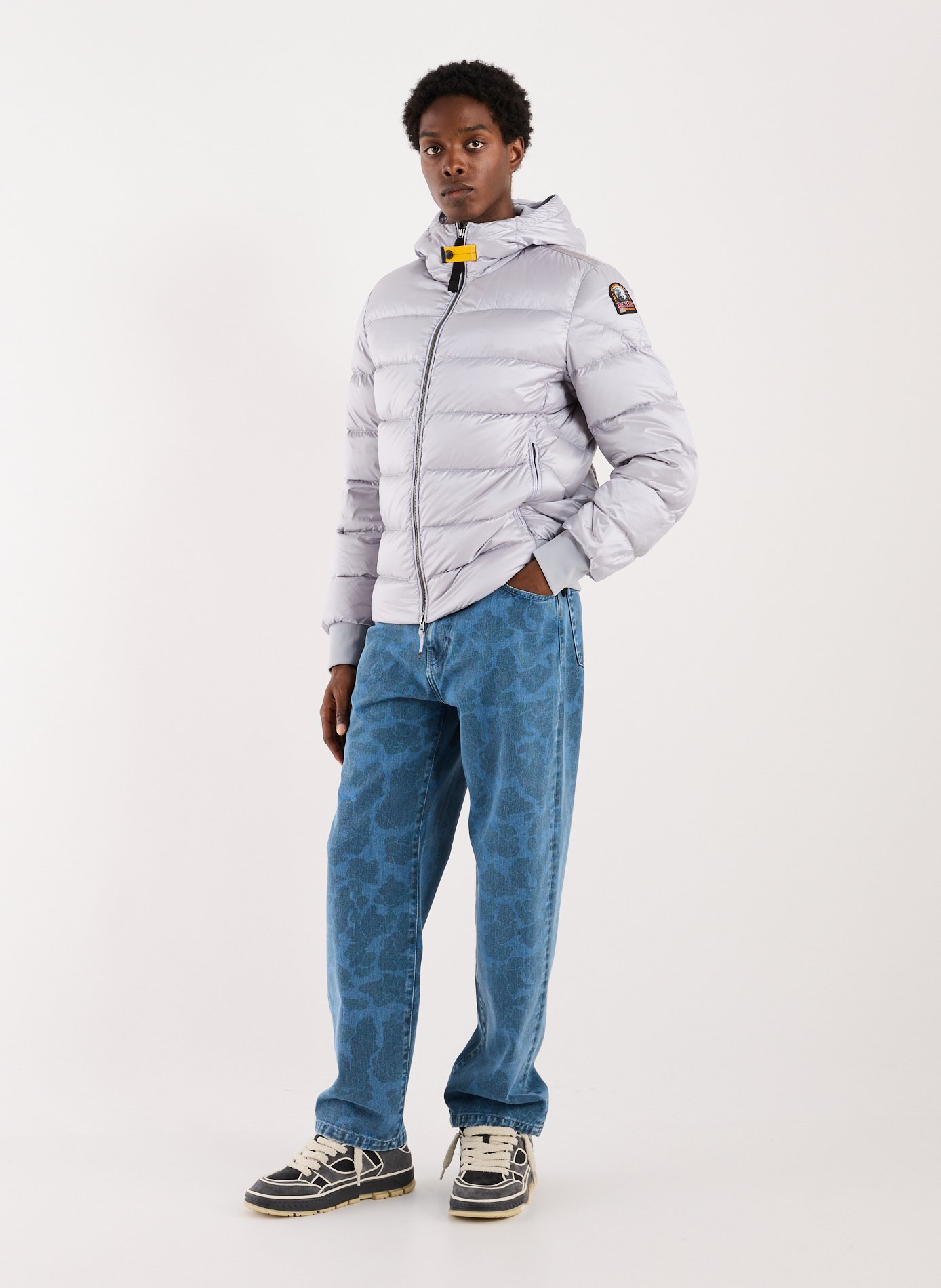 Pharrell Puffer Jacket PARAJUMPERS Grey