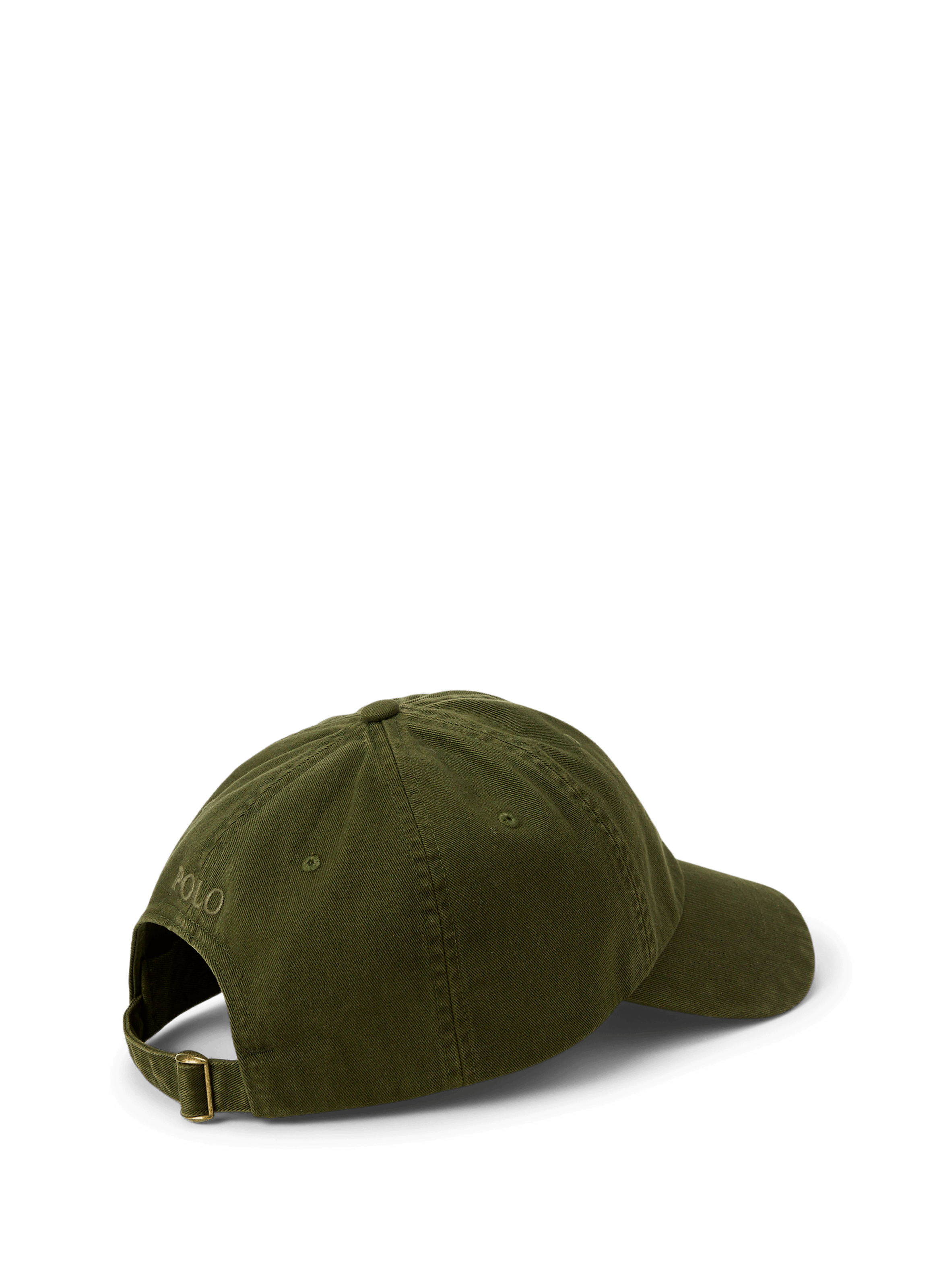 Embroidered cotton baseball cap POLO RALPH LAUREN Khaki