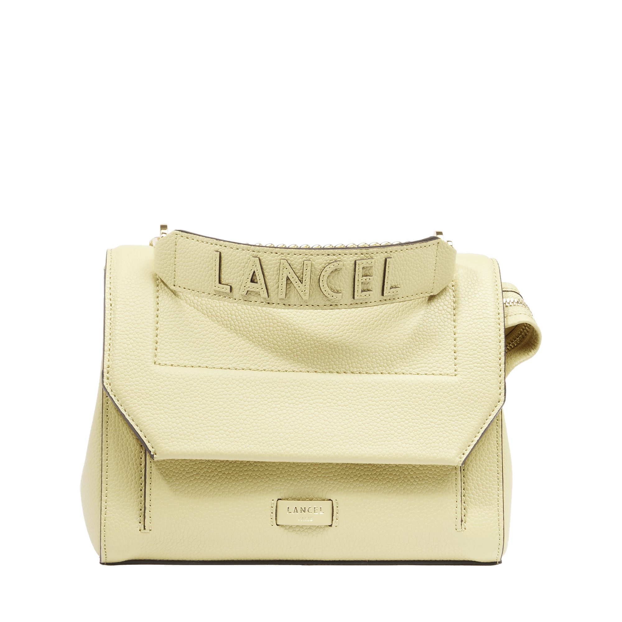 Sac rabat m ninon de lancel en cuir LANCEL Vert