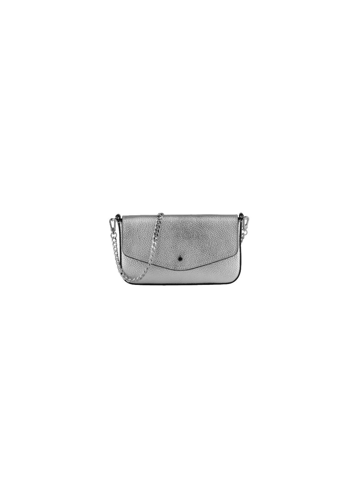 Club | sac pochette marron  Argent