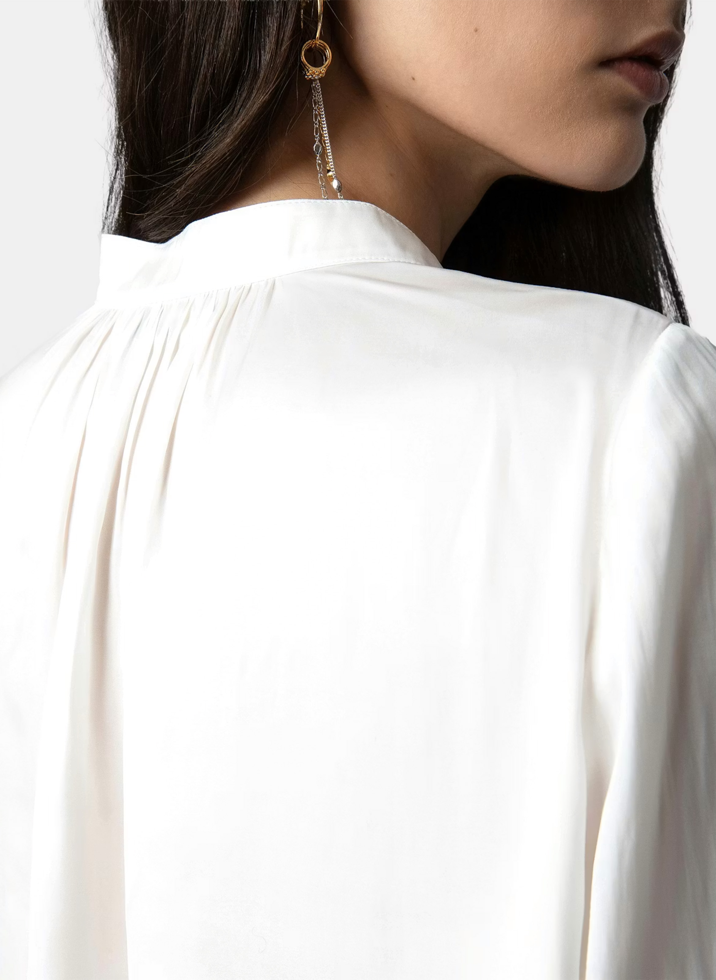 Blouse droite col v tink ZADIG&VOLTAIRE Blanc