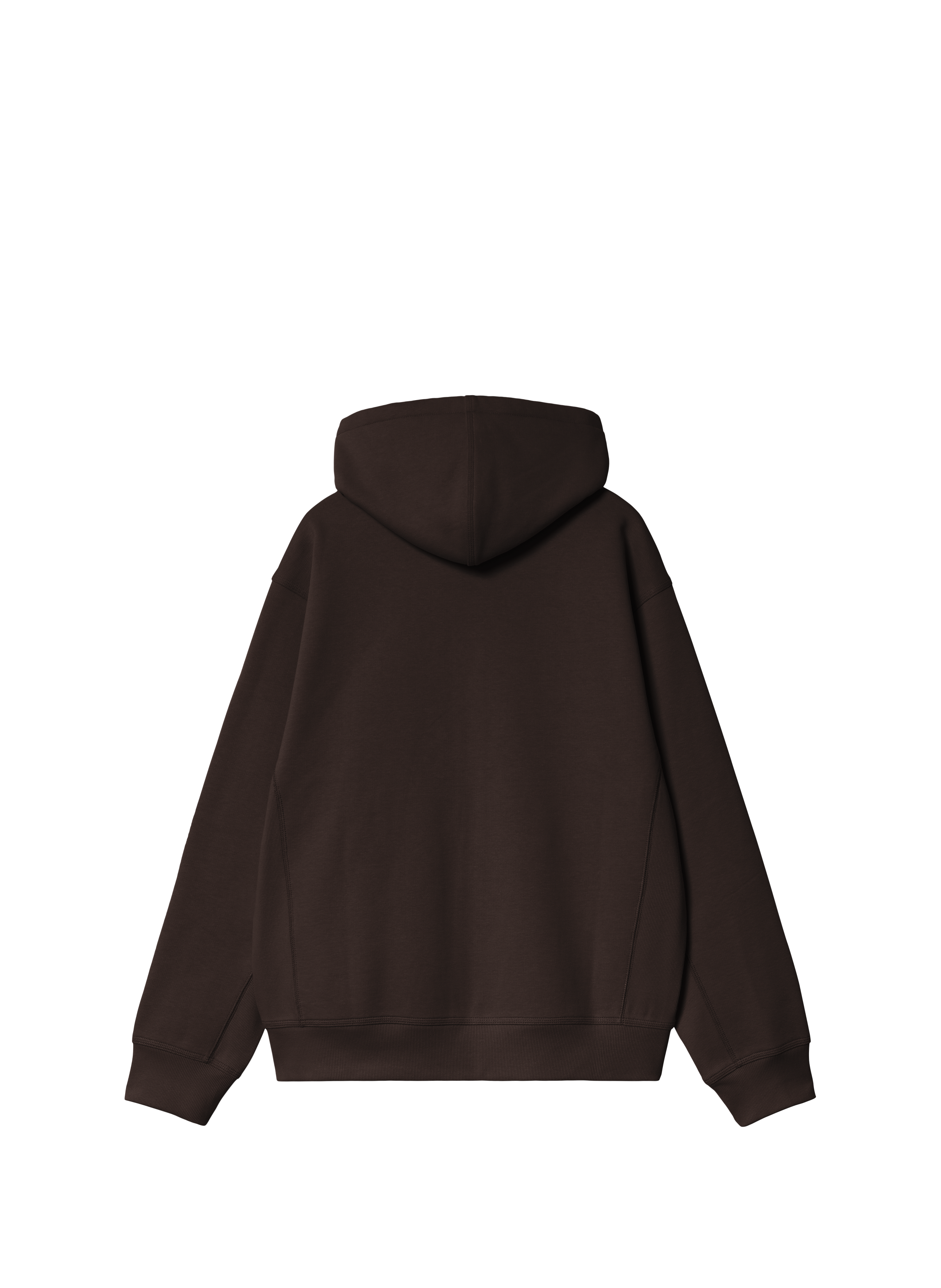 Hoodie ample en coton mélangé CARHARTT WIP Marron