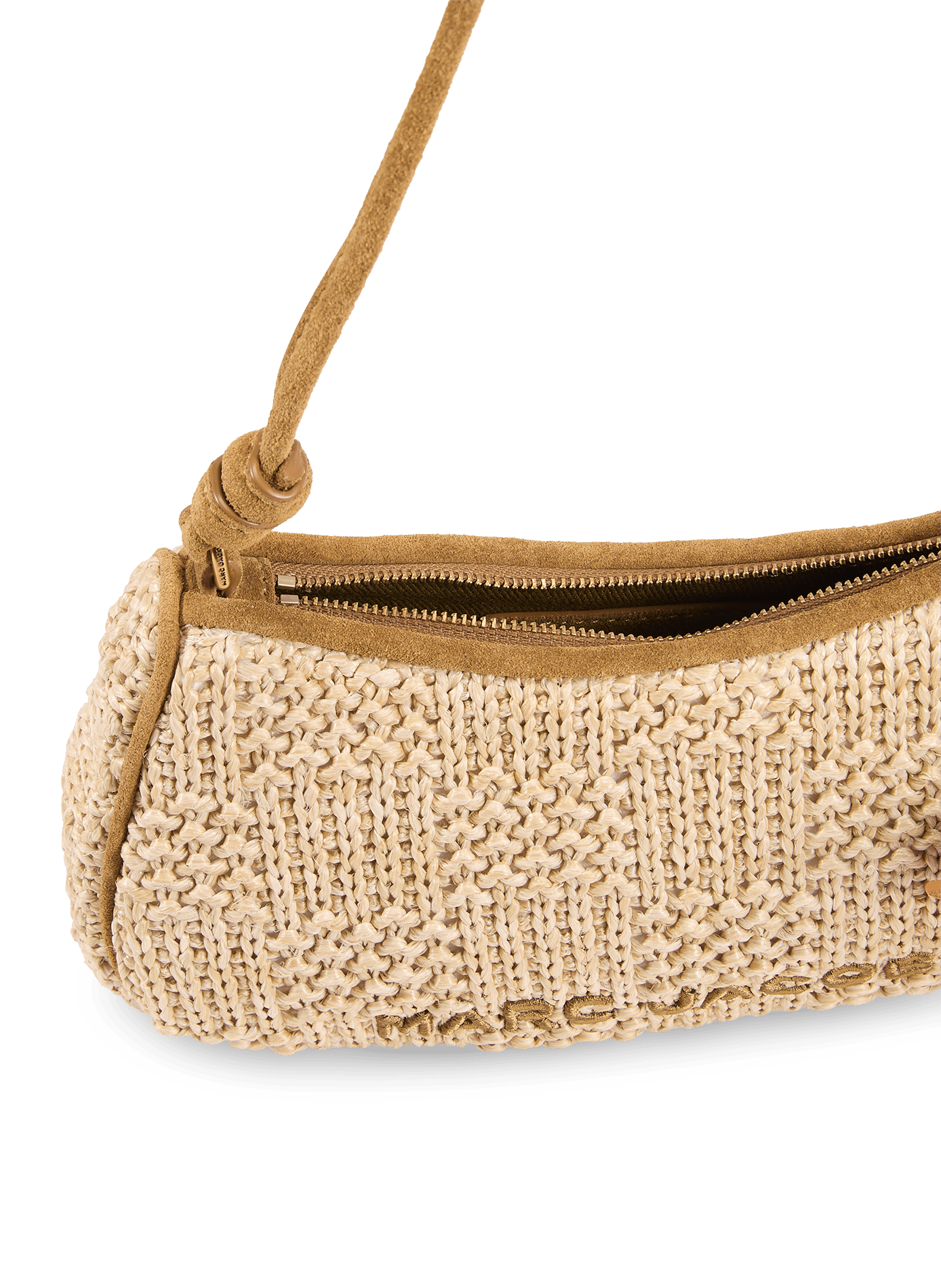 Summer Woven Charm Handbag MARC JACOBS Beige