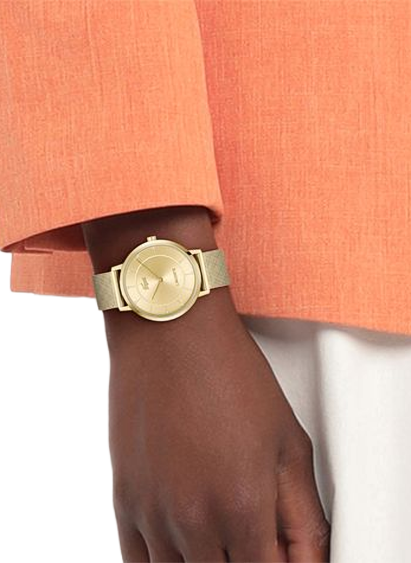 Montre quartz Crocorigin en acier inoxydable LACOSTE MONTRES Doré