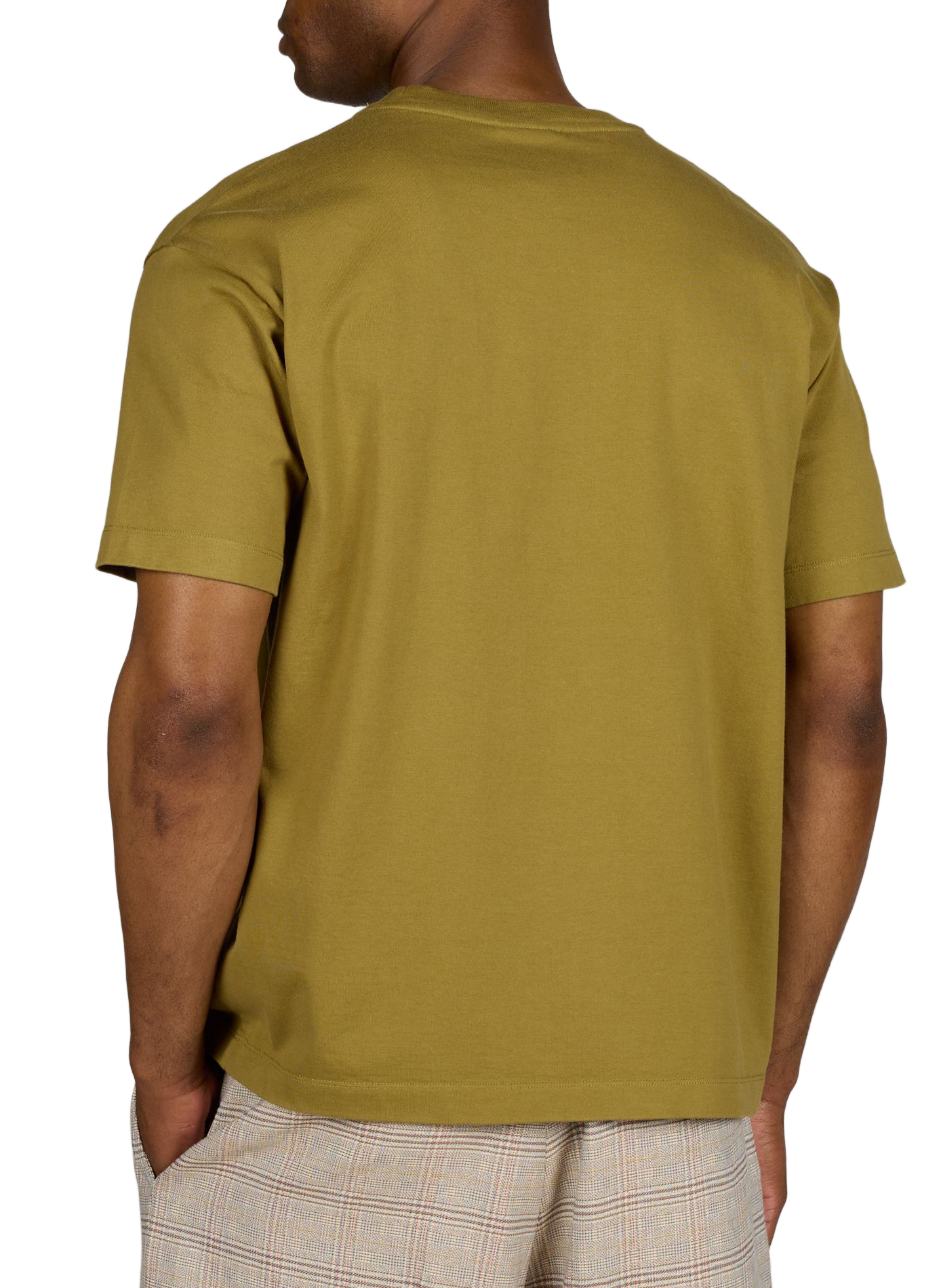 T-shirt Cuba imprimé en coton DROLE DE MONSIEUR Kaki