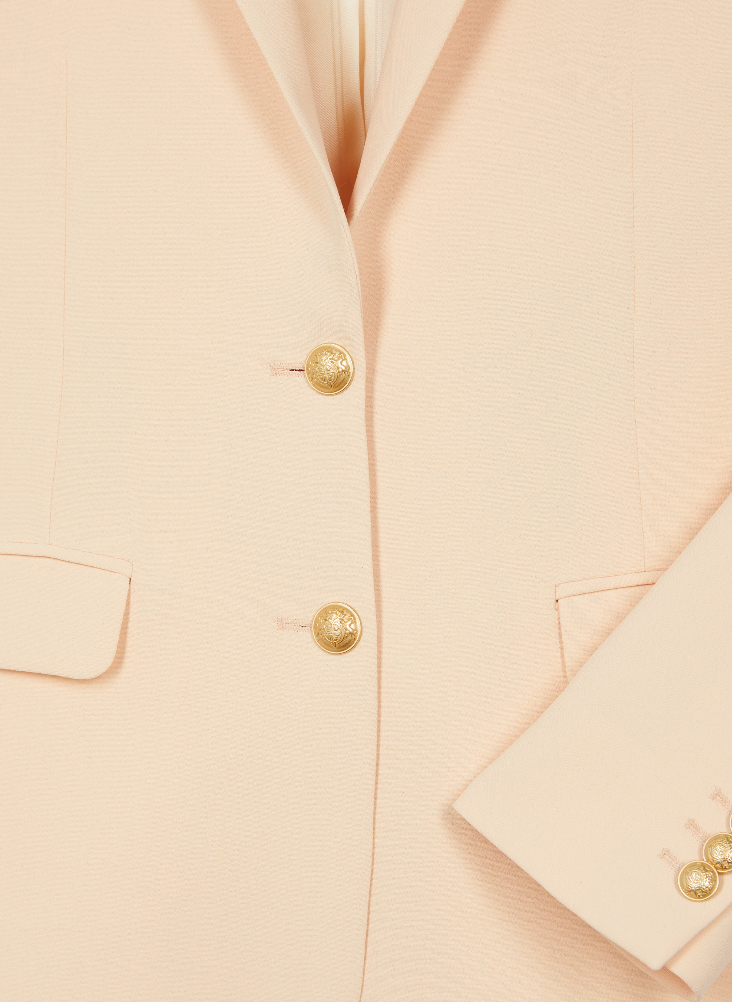 Veste de tailleur droite THE KOOPLES Beige