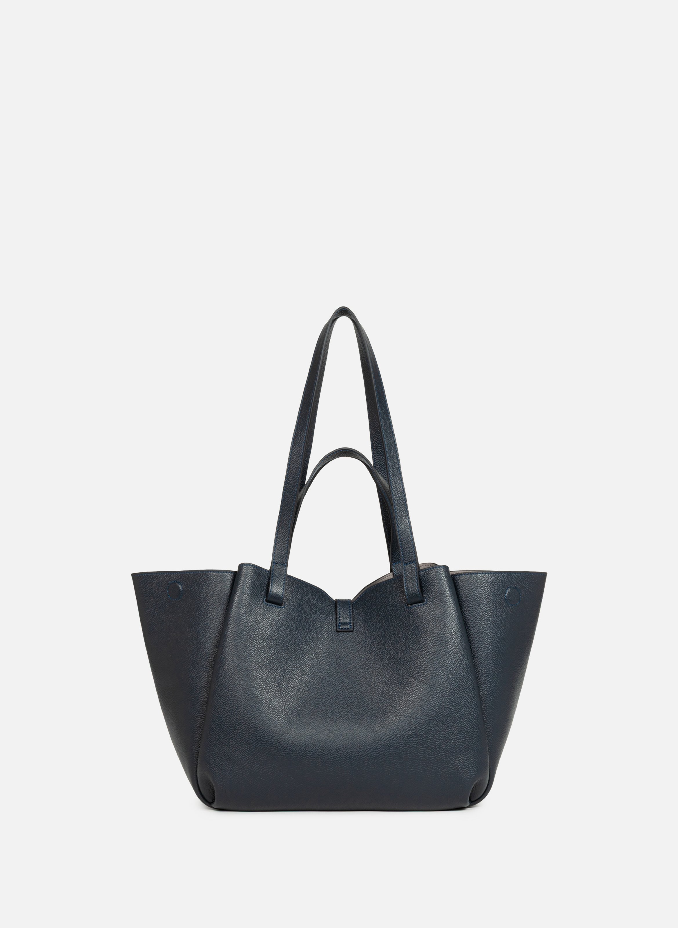 Grand sac cabas épaule - milano horizon LANCASTER Bleu