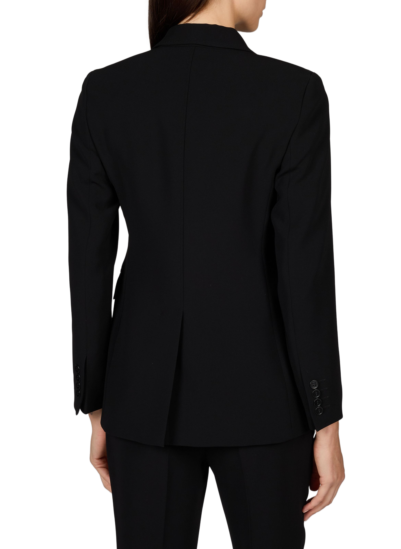 Blazer Link à simple boutonnage MAX MARA STUDIO Noir
