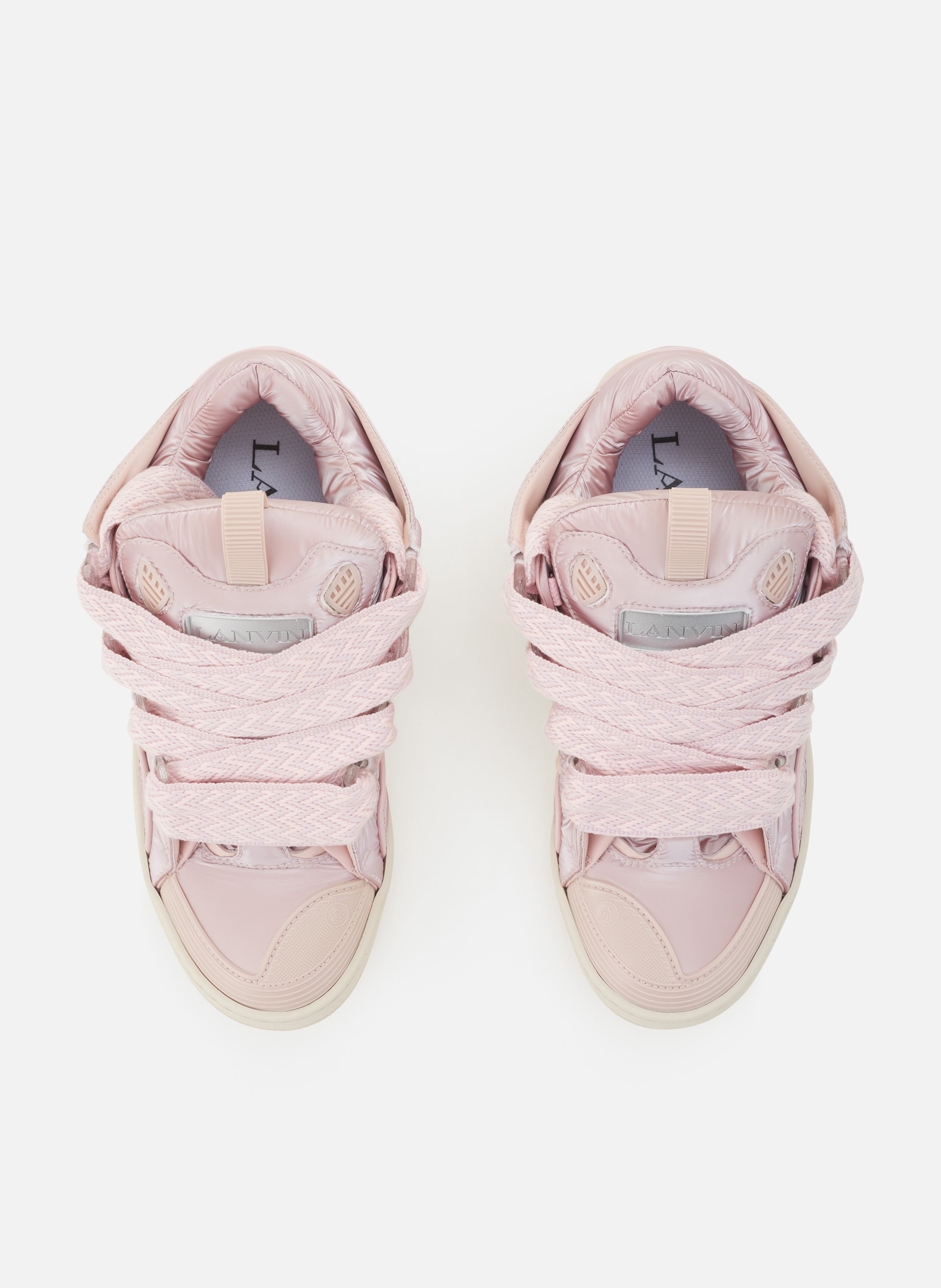 Sneakers curb en nylon LANVIN Rose