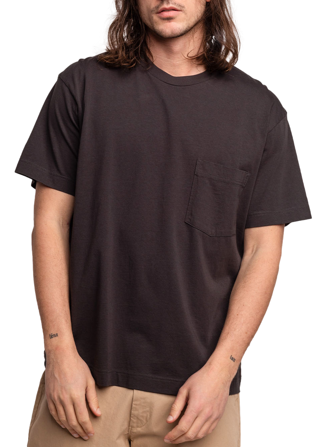 Oversized cotton T-shirt OLOW Black
