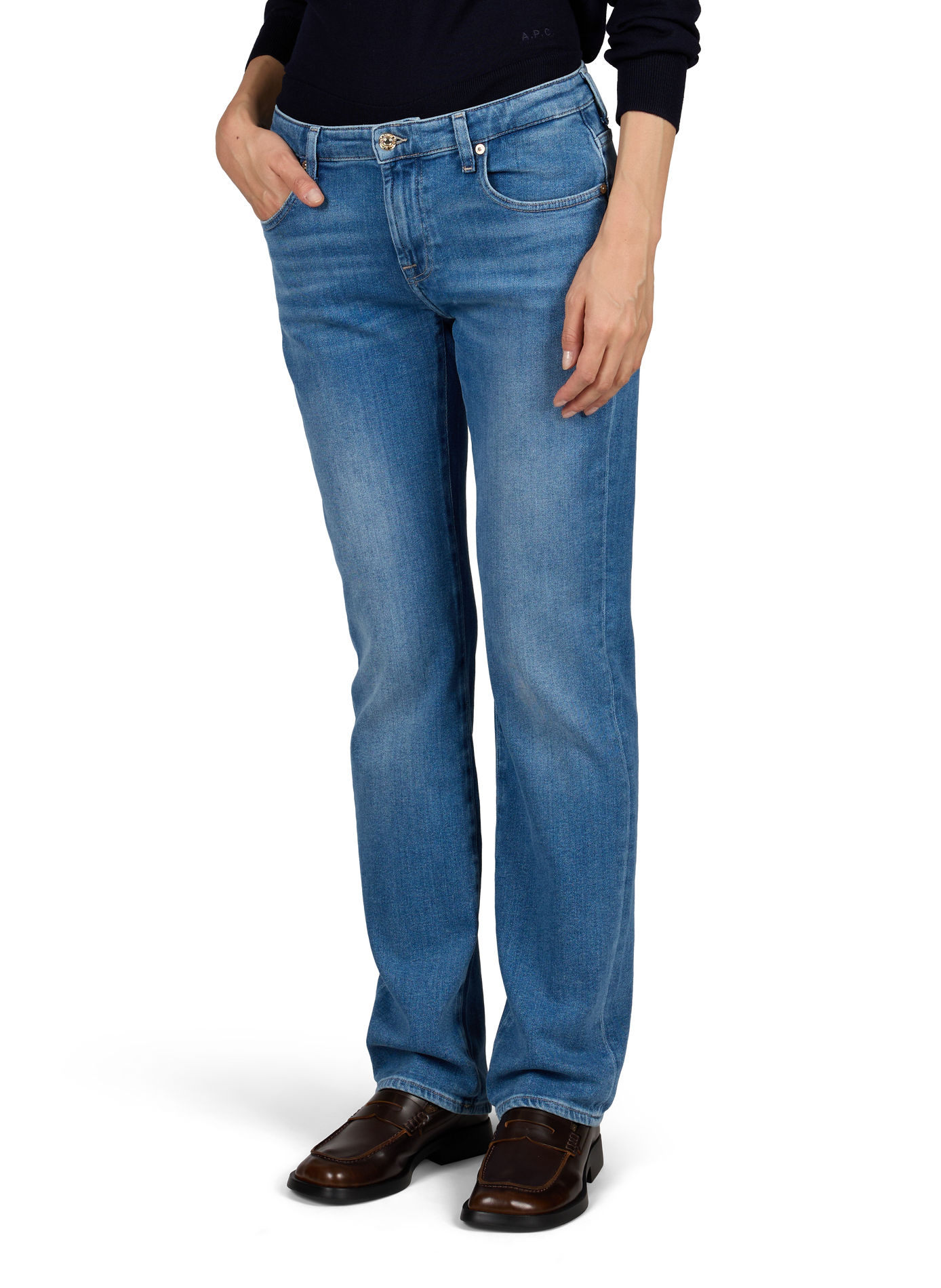 Skinny jeans 511 7 FOR ALL MANKIND Blauw