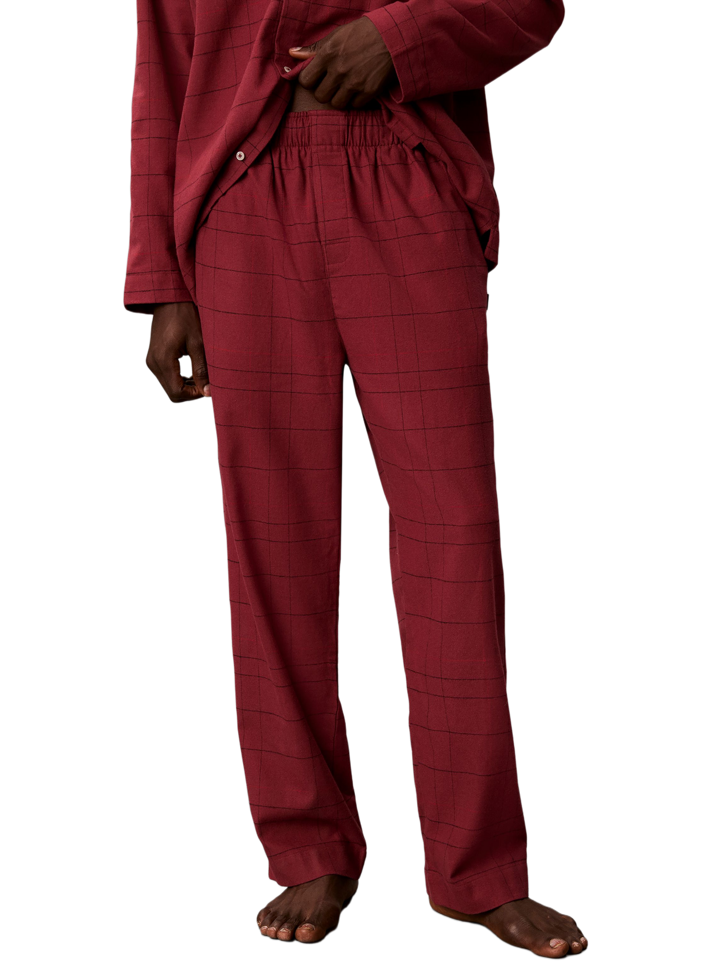 Ensemble de pyjama à carreaux CALVIN KLEIN Rouge