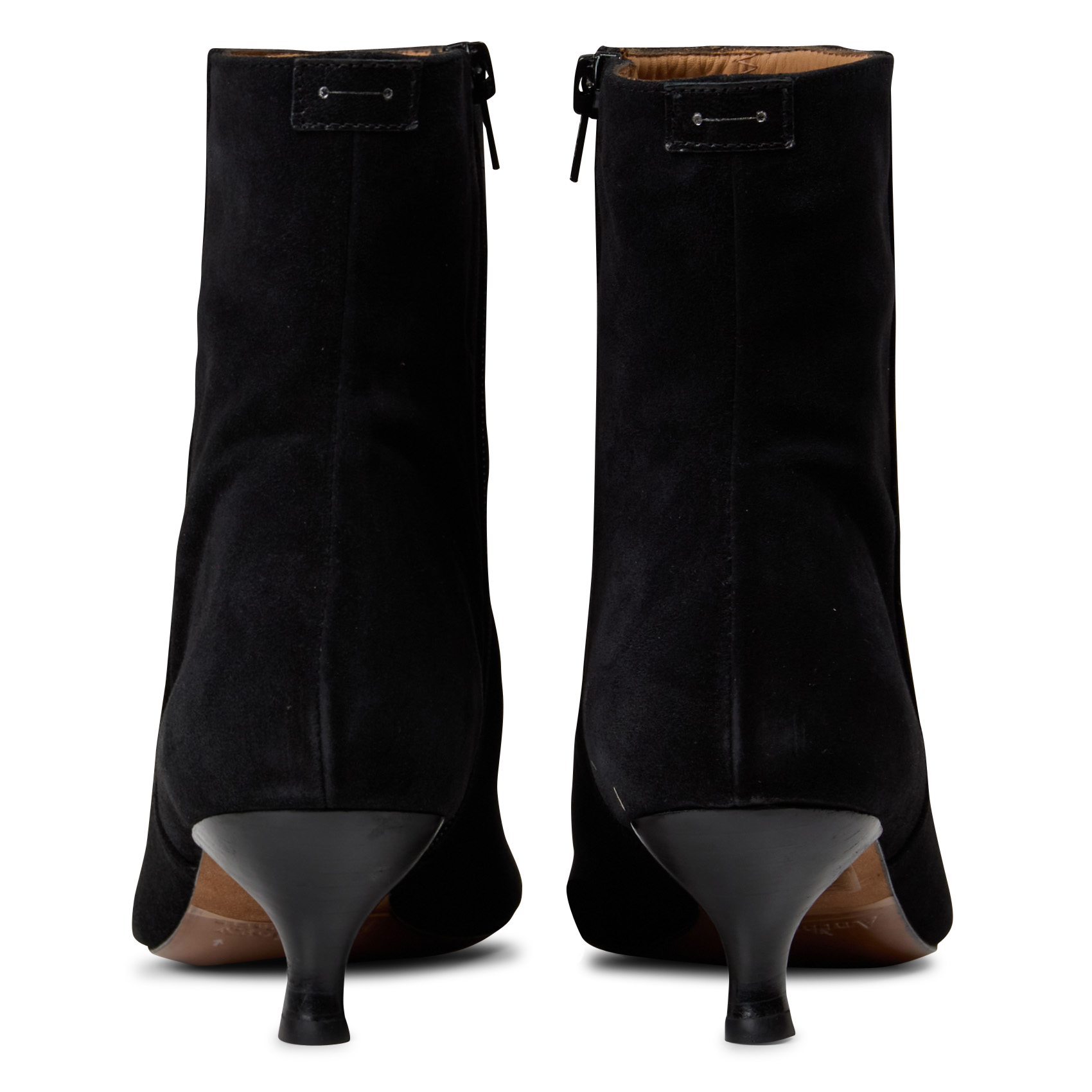 Bottines en cuir kamille ANTHOLOGY Noir