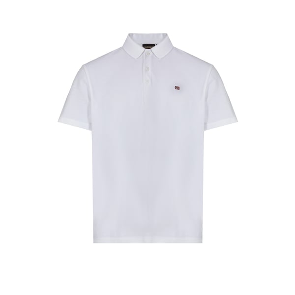 Polo droit en coton