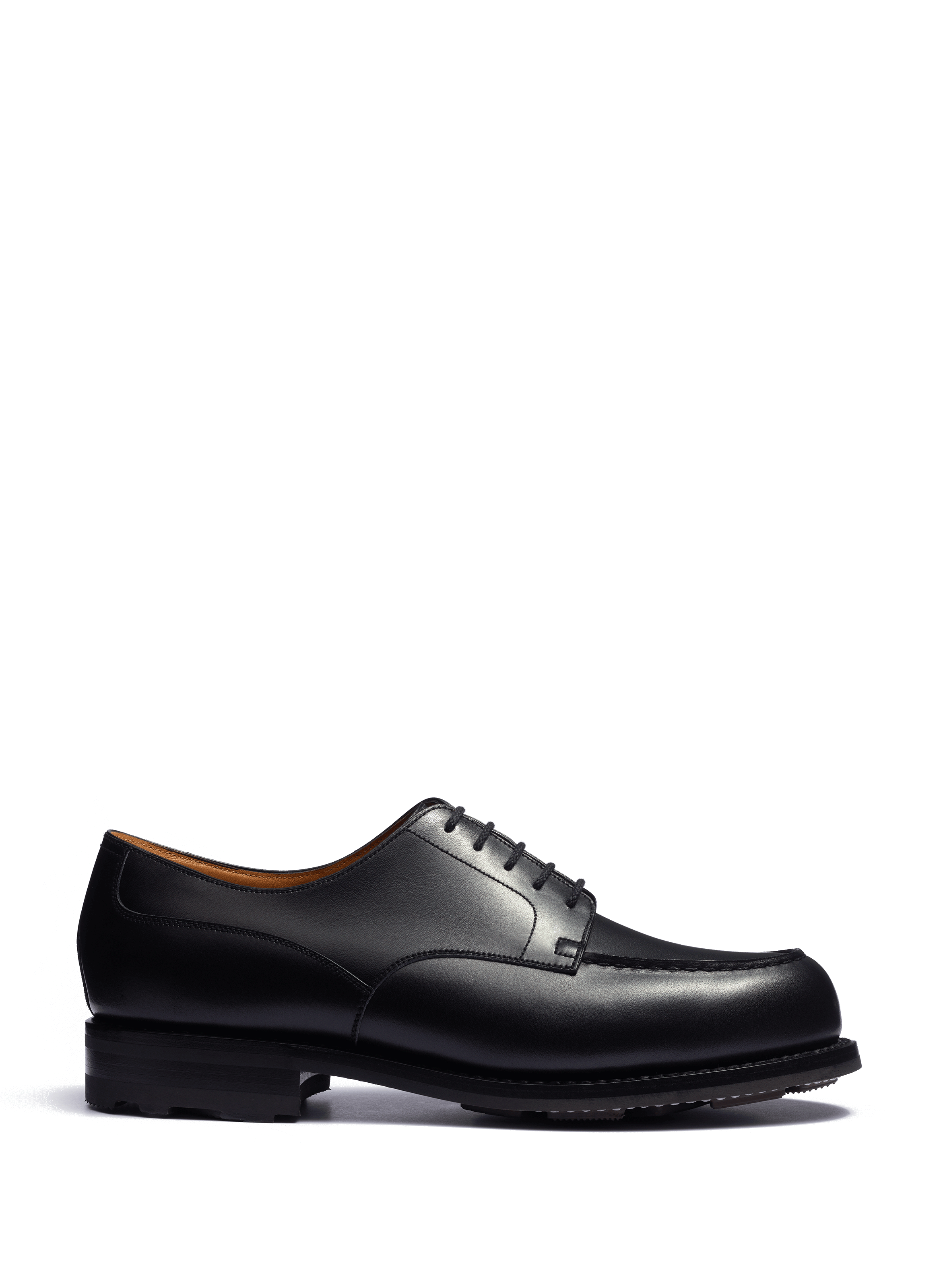 J.M. WESTON Leather golf derby shoes  Black