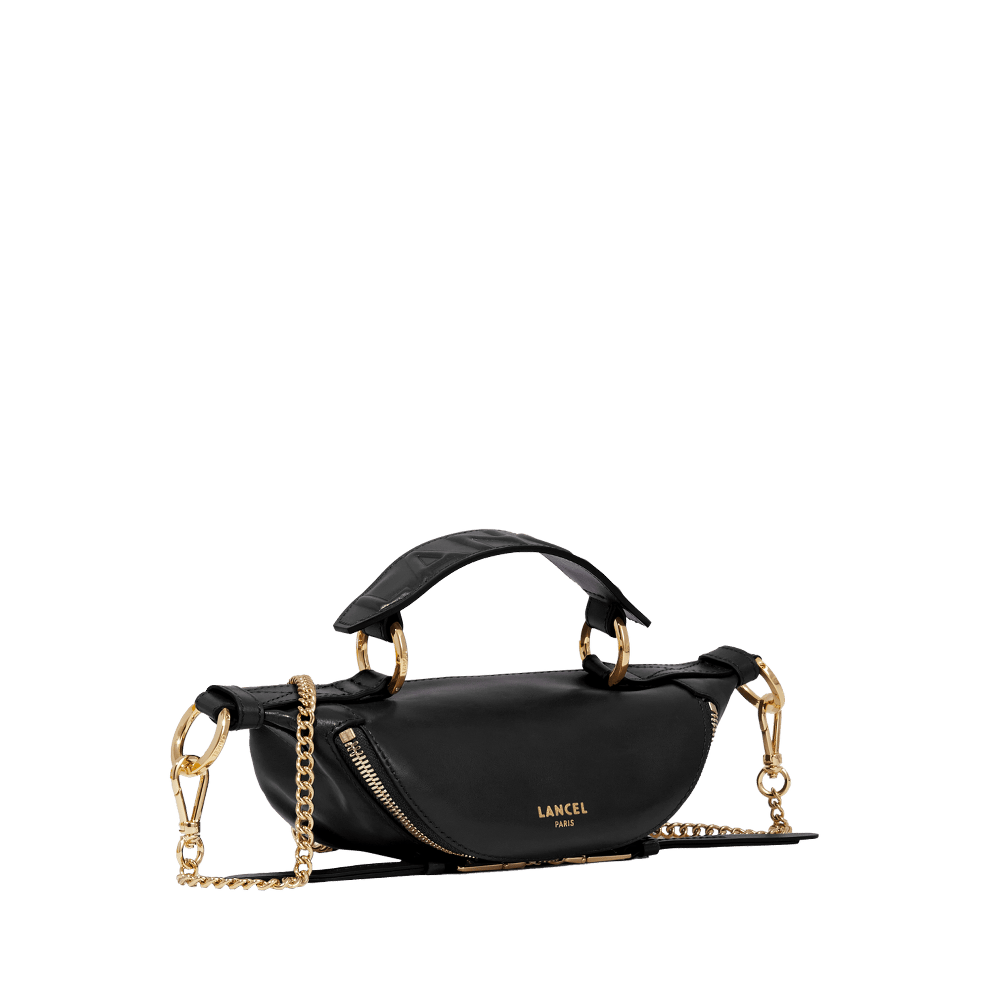 Mini sac porté croisé - origami de lancel LANCEL Noir