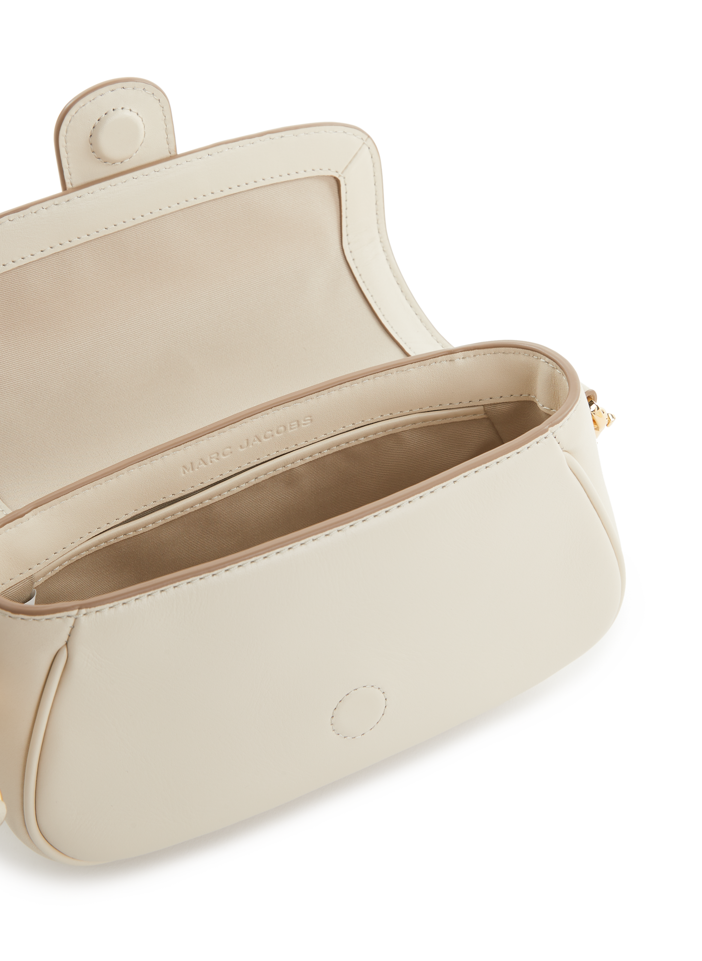 Sac porté épaule The Clover Shoulder Bag MARC JACOBS Beige