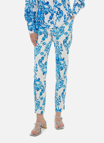 Printed cigarette trousers  GUESS