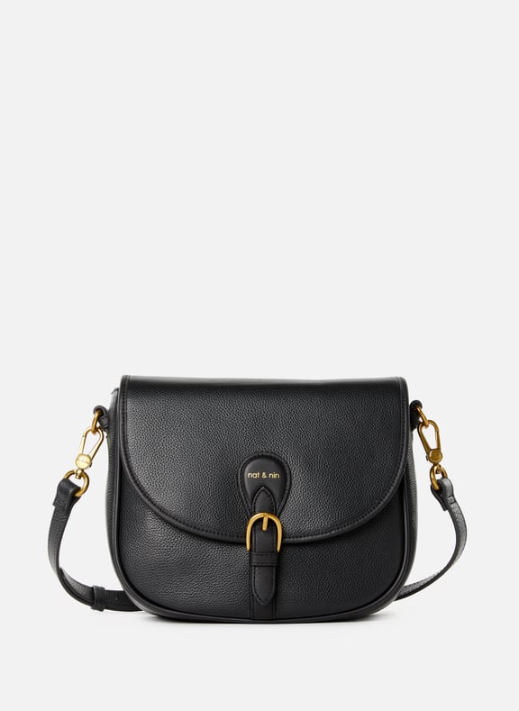 Olivia leather messenger bag NAT & NIN Olivia leather messenger bag NAT & NIN