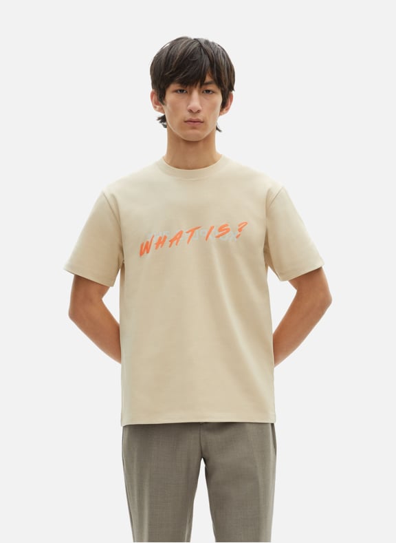 T-shirt manches courtes what is Beige by THE KOOPLES THE KOOPLES T-shirt manches courtes what is Beige