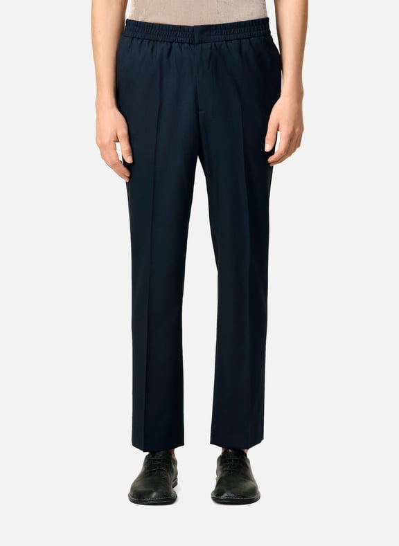 Pantalon taille elastiquée Bleu by AMI PARIS AMI PARIS Pantalon taille elastiquée Bleu