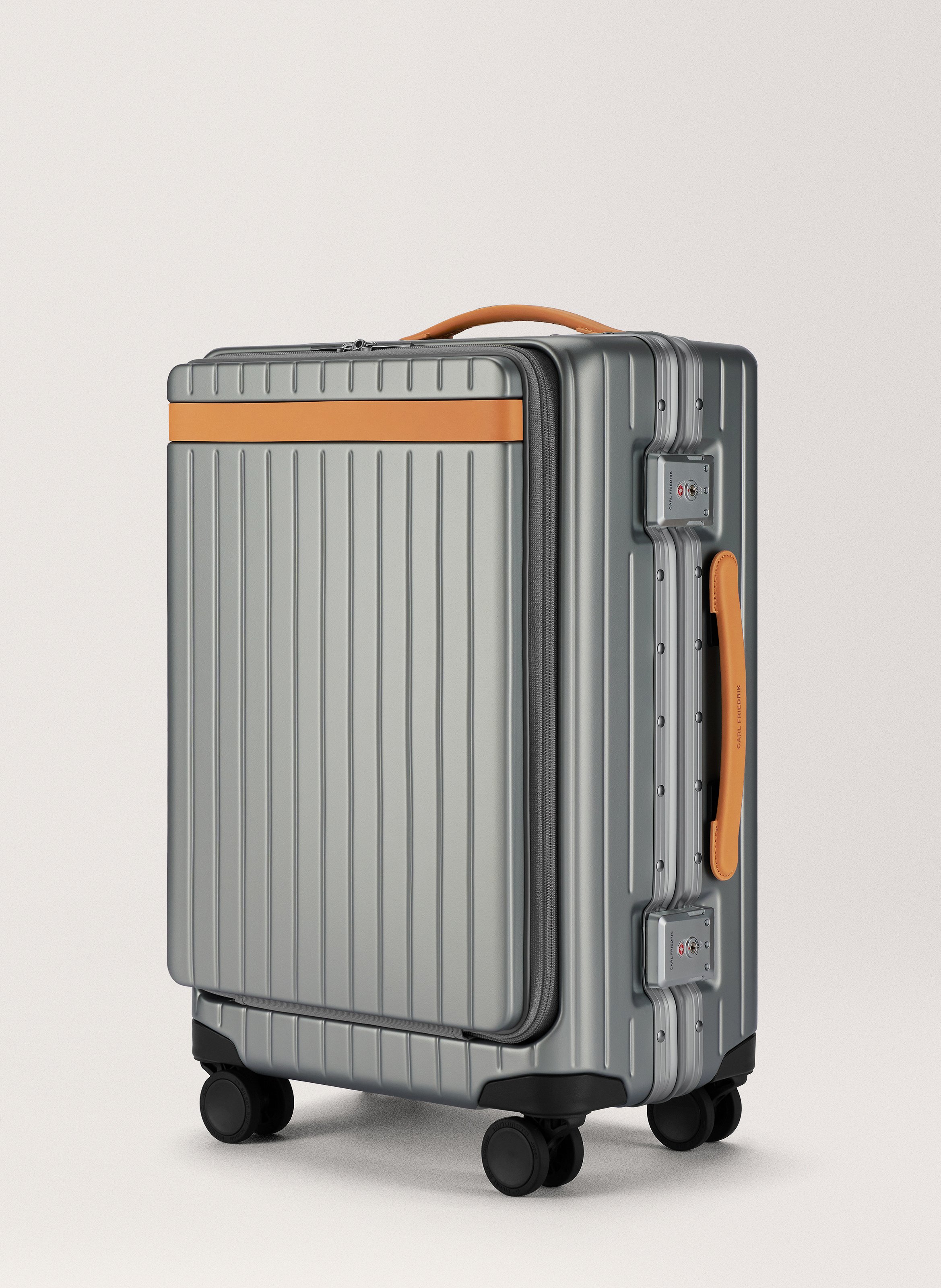 Valise 'the carry-on x' en polycarbonate CARL FRIEDRIK Argent