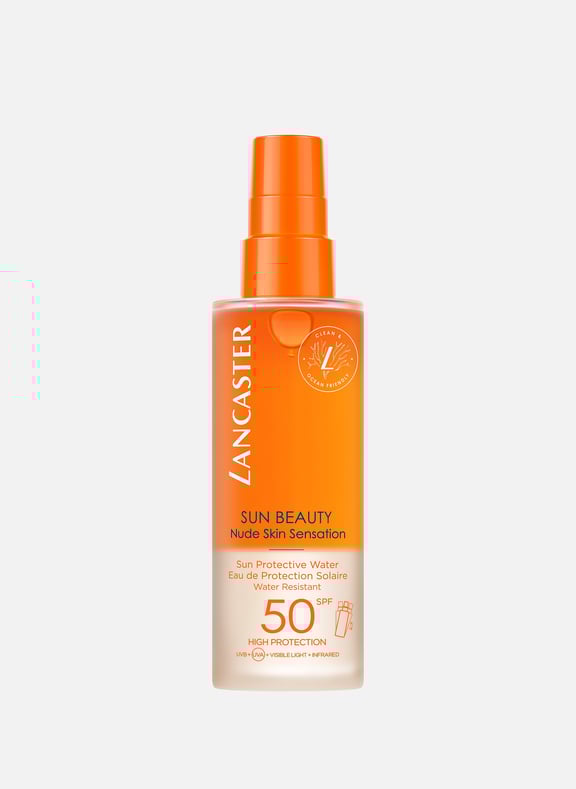 Sun Beauty Nude Skin Sensation - Eau protection solaire SPF50 by LANCASTER BEAUTE LANCASTER BEAUTE Sun Beauty Nude Skin Sensation - Eau protection solaire SPF50