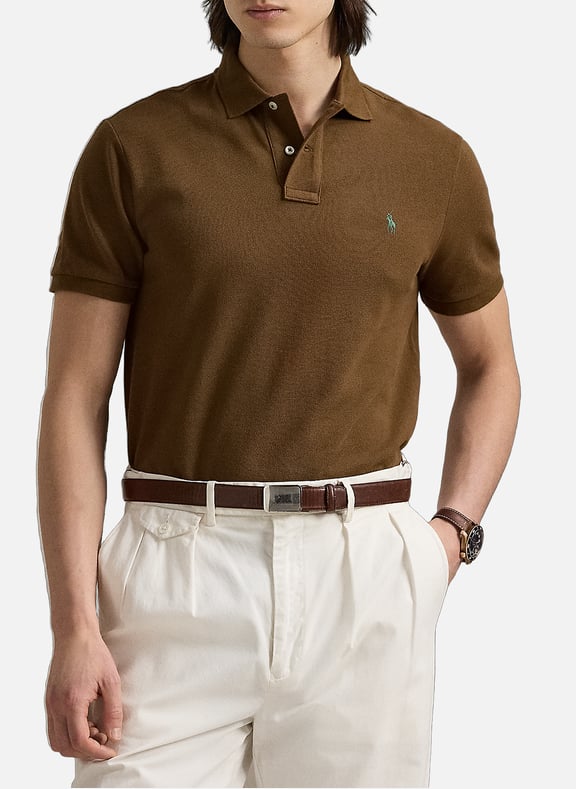 Polo en coton Beige by POLO RALPH LAUREN POLO RALPH LAUREN Polo en coton Beige