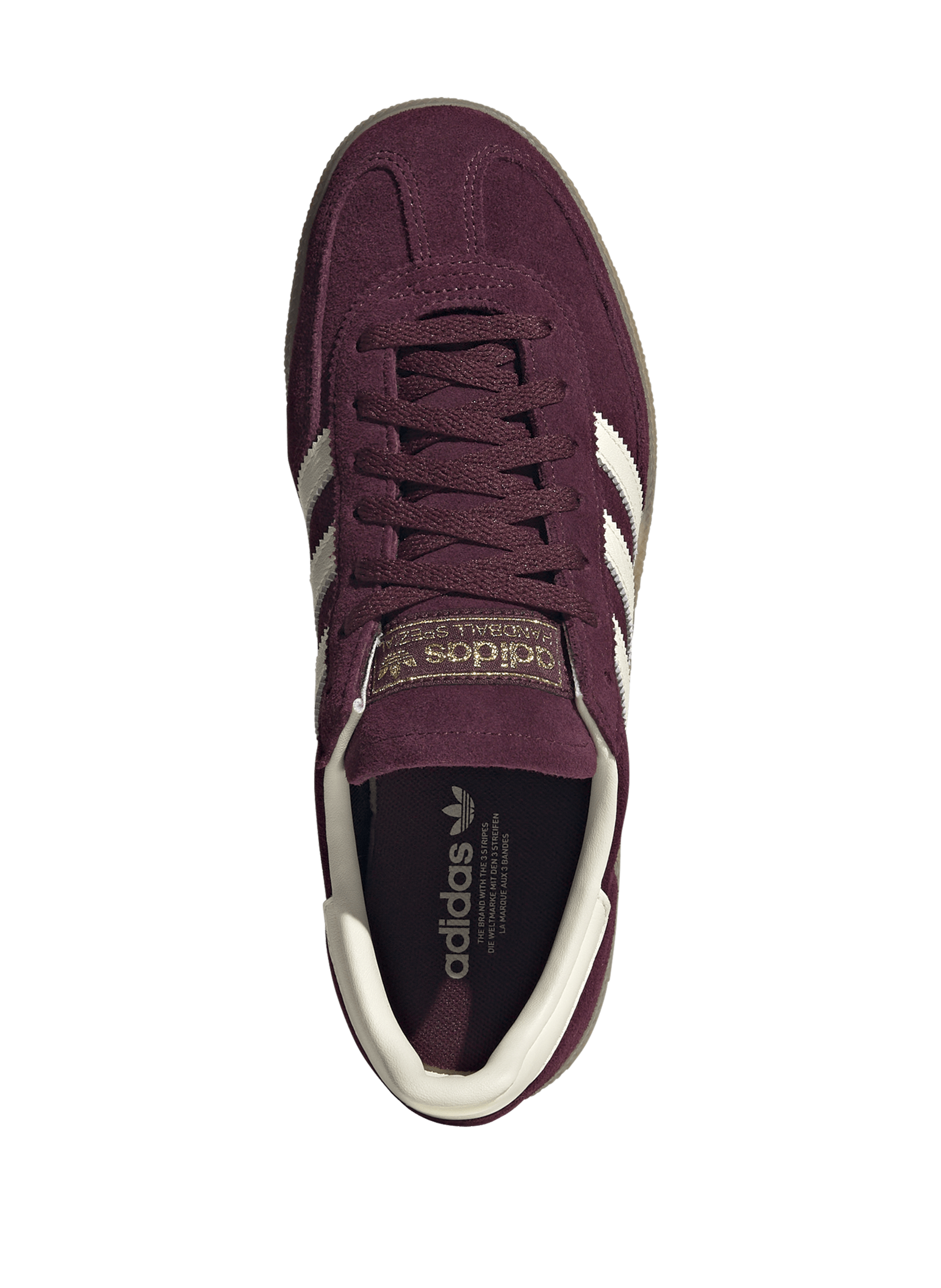 Baskets Handball Spezial en cuir ADIDAS Multicolore