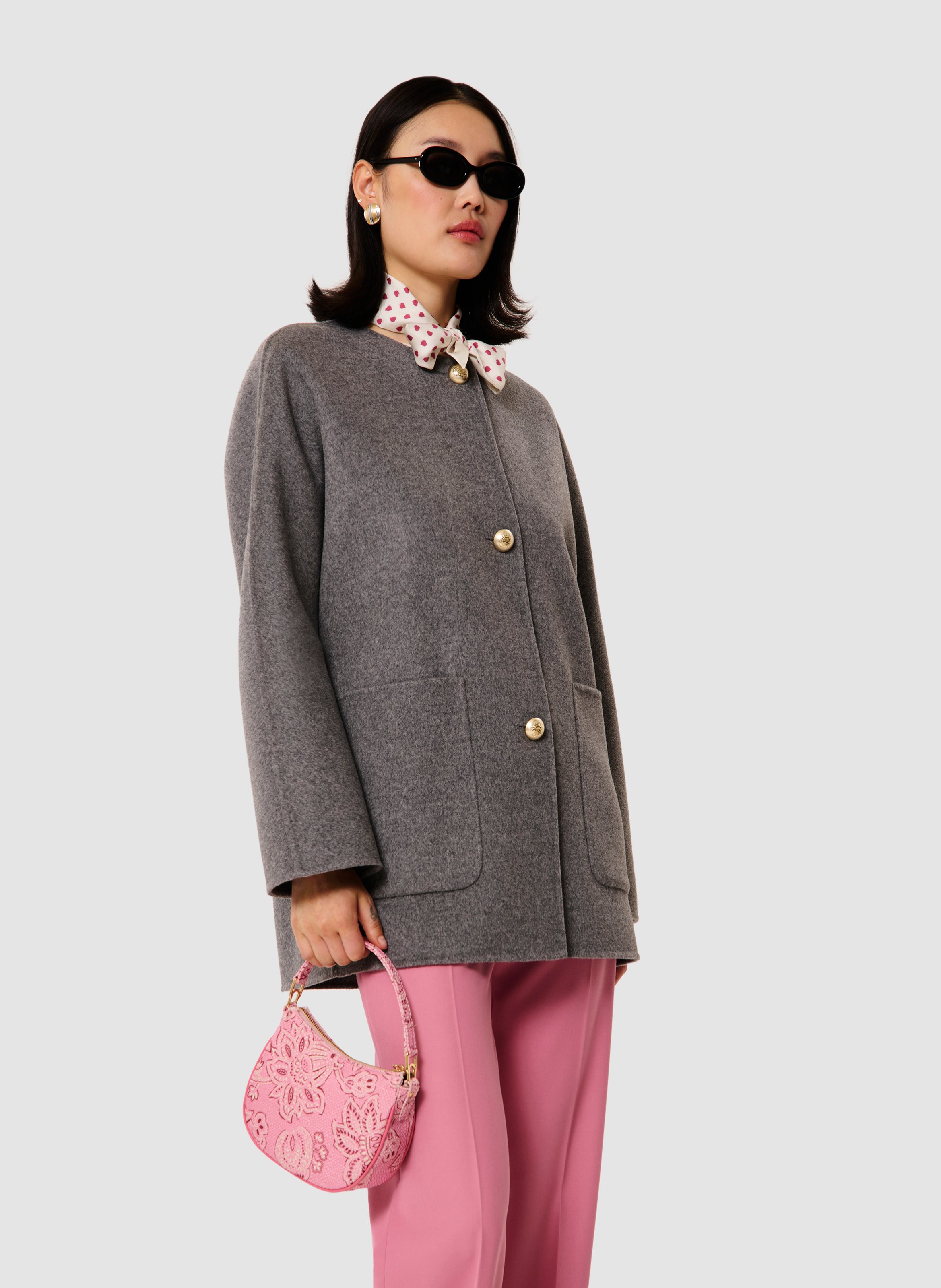 Manteau milano TARA JARMON Gris